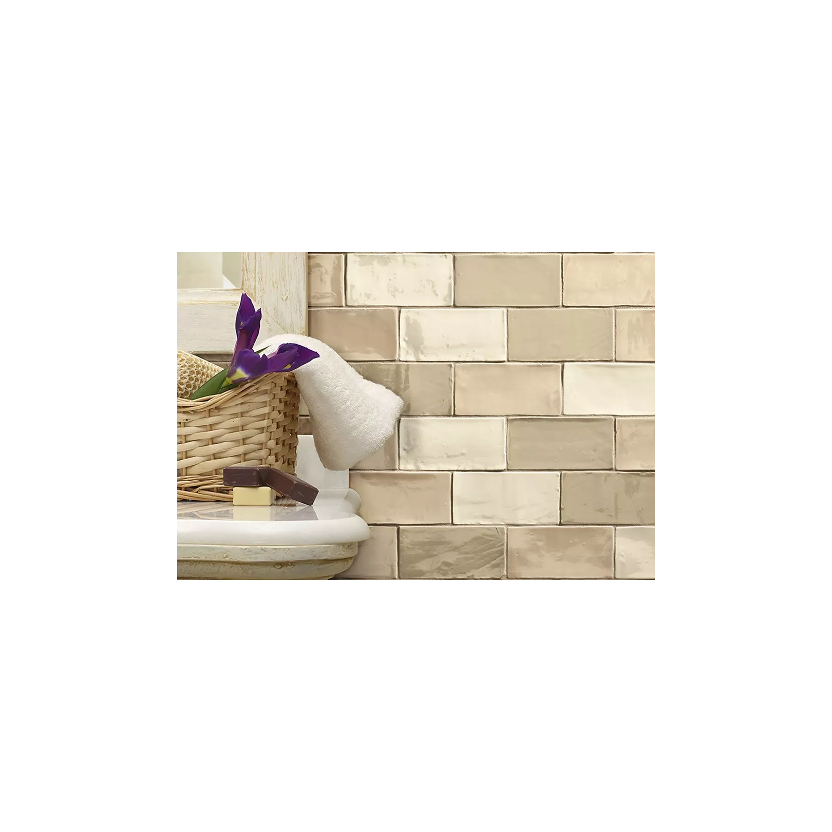 Carrelage mural faïence Costwold (12 couleurs, 2 formats et Bullnose))