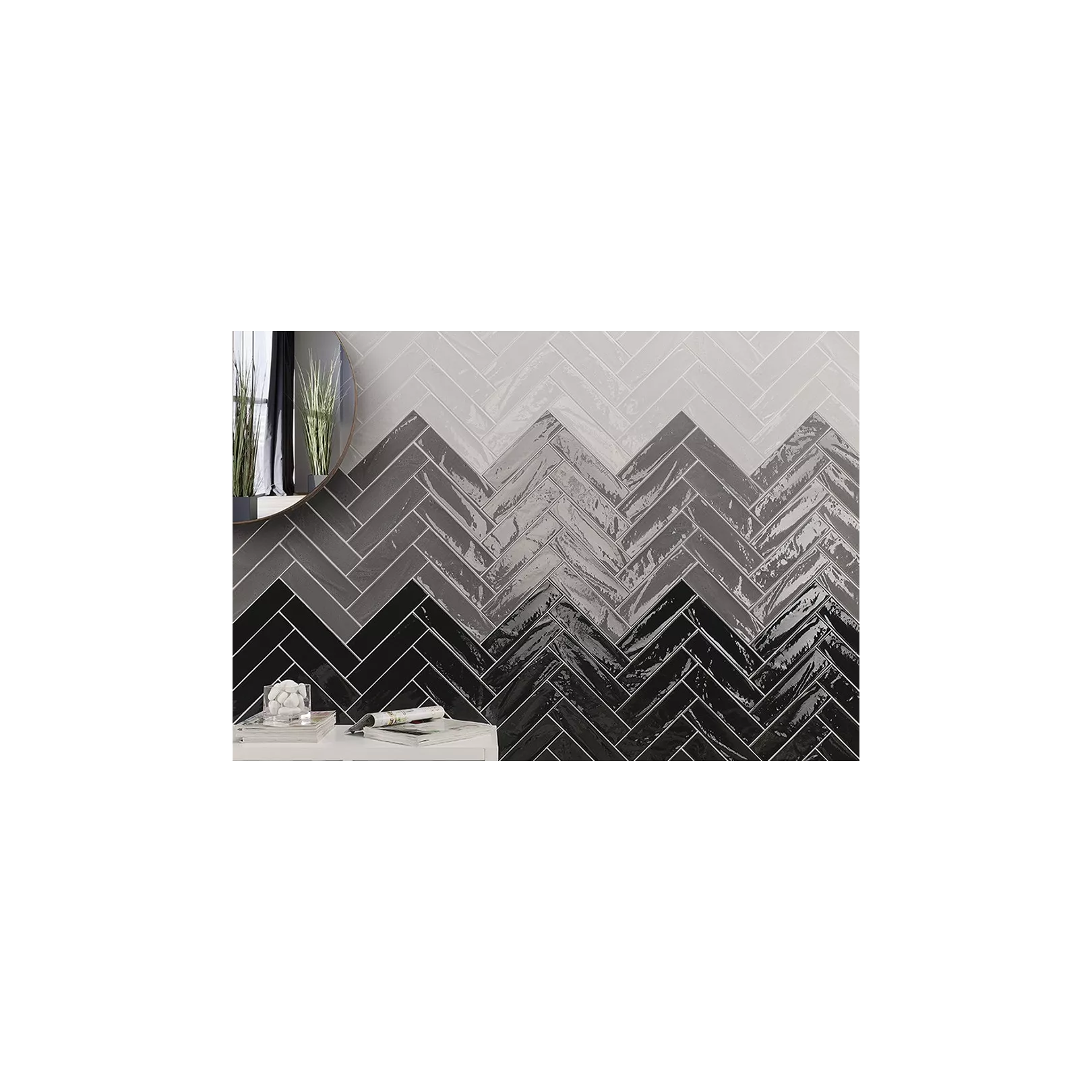 Carrelage mural faïence Manhattan (15 couleurs, 2 formats et Bullnose)