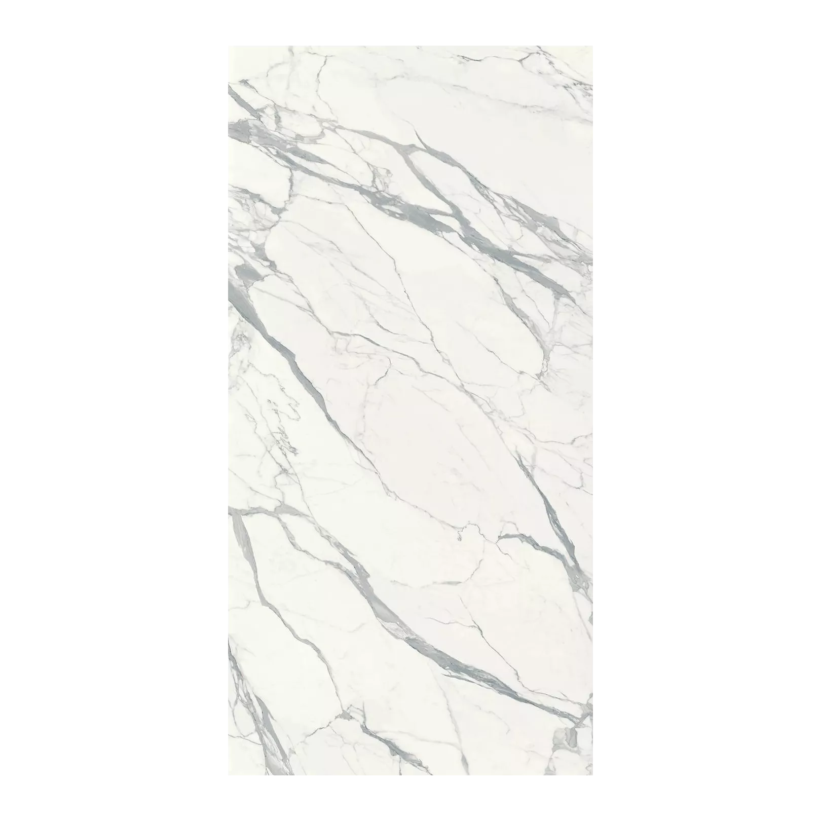 Carrelage grès cérame effet marbre Infinito 2.0 Statuario Extra (4 formats, 2 finitions)
