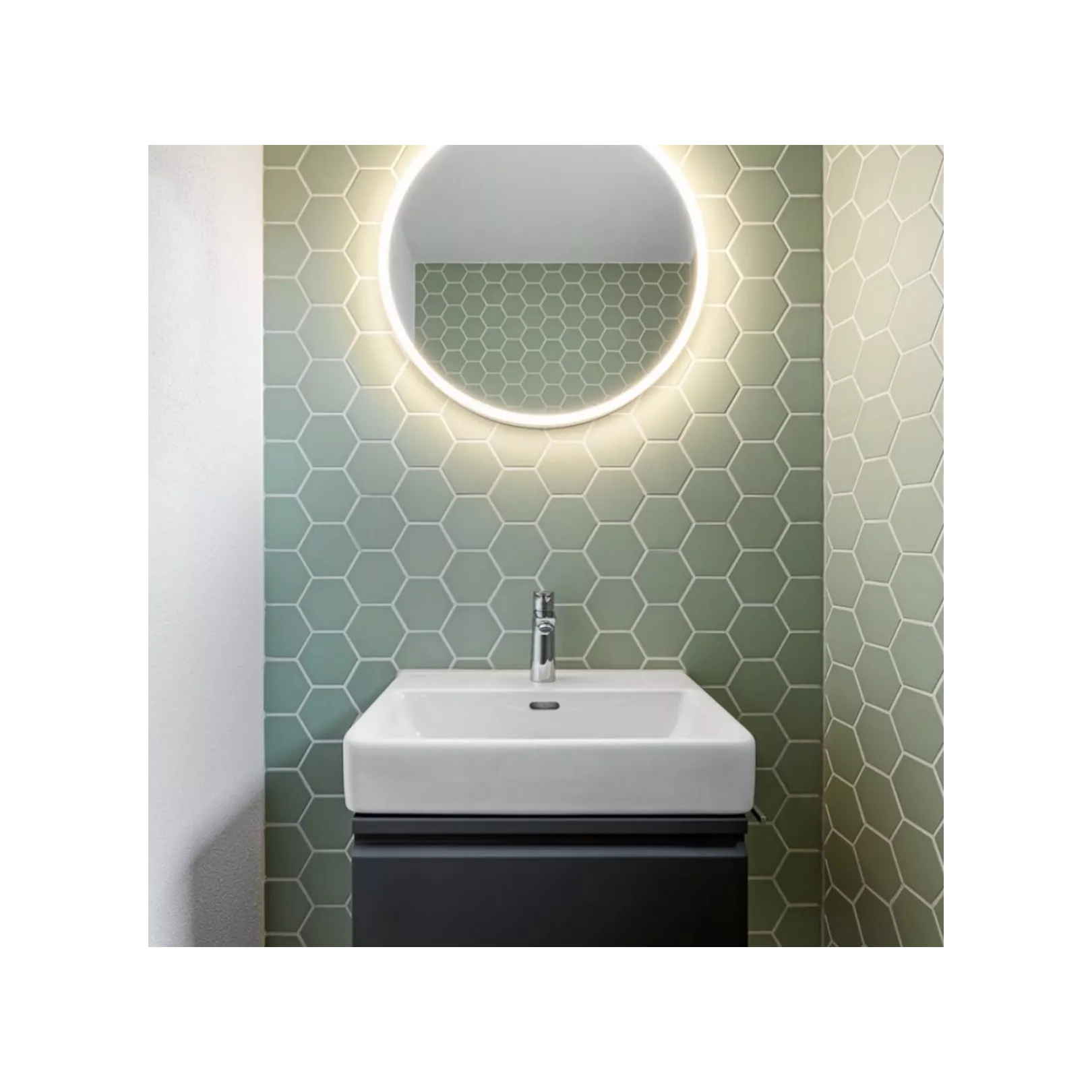 Carrelage grès cérame Hexagone uni Winckelmans (2 formats, 32 couleurs) épaisseur 0,9cm