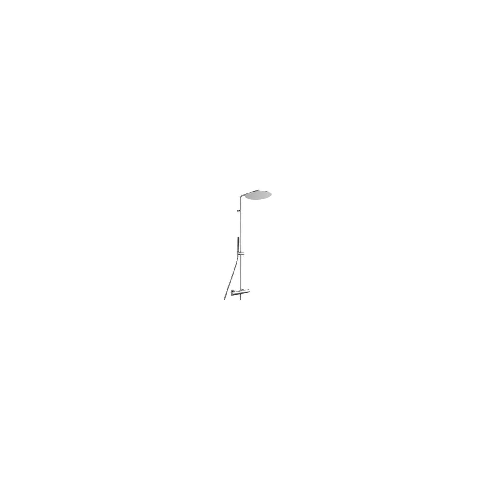 Colonne de douche externe Up 6581 avec mitigeur thermostatique  tête de diam. 30cm et douchette (5 finitions)