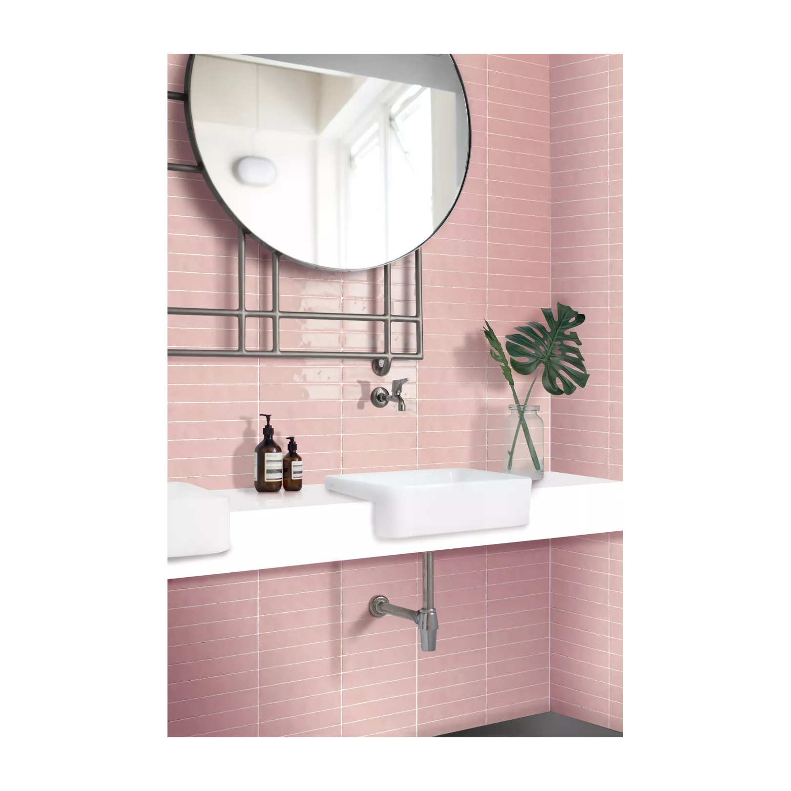 Carrelage mural faïence vernis Vernici 5x25cm (14 couleurs)