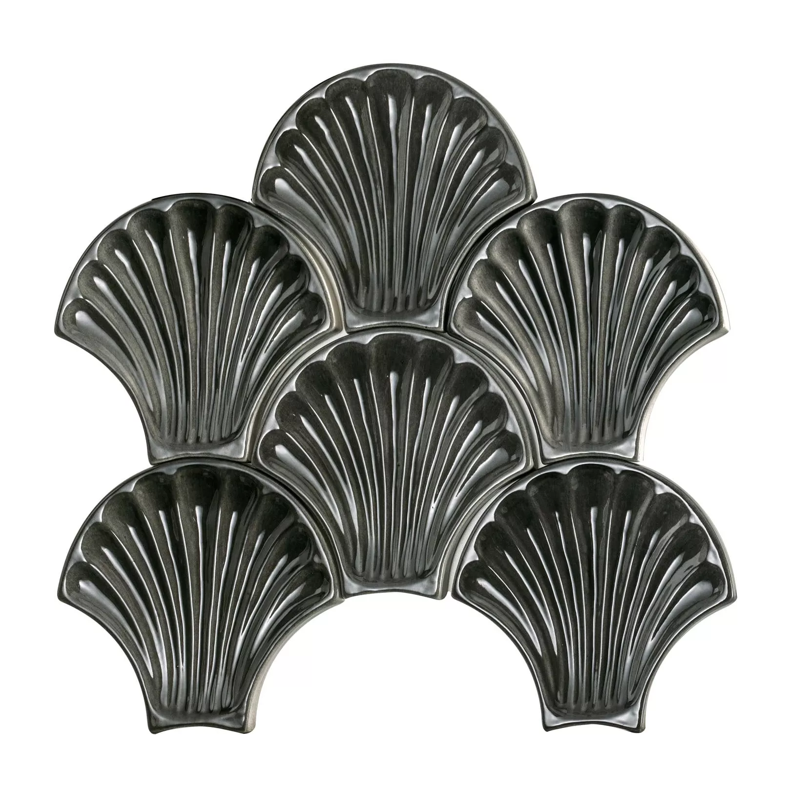 Faience Artigiana Conchiglie, coquillage 15x15,5cm (10couleurs)