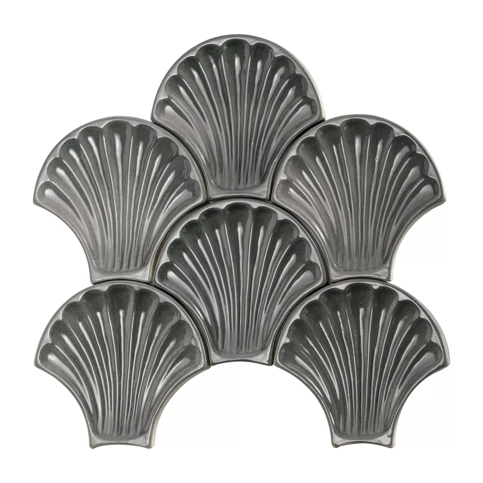 Faience Artigiana Conchiglie, coquillage 15x15,5cm (10couleurs)