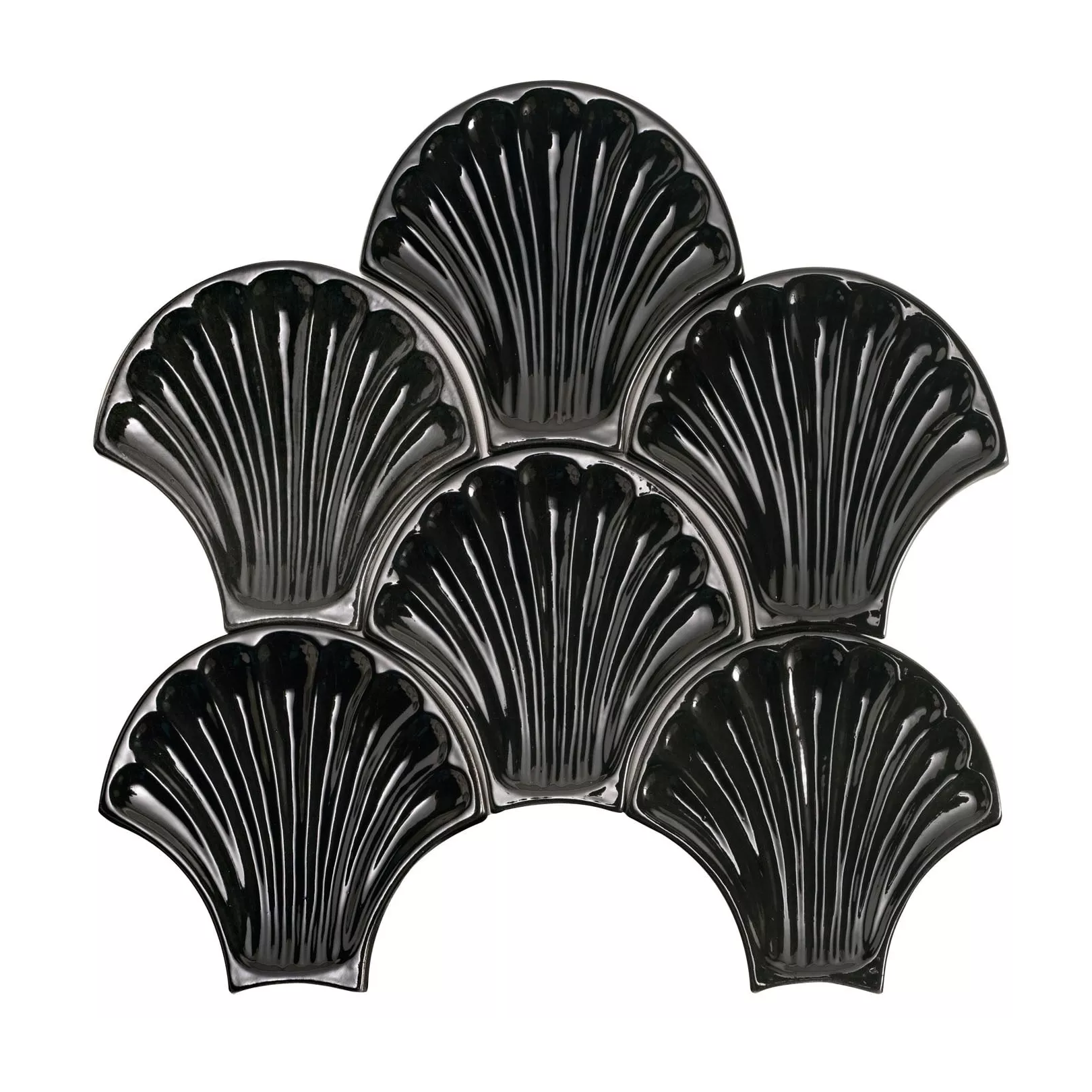 Faience Artigiana Conchiglie, coquillage 15x15,5cm (10couleurs)