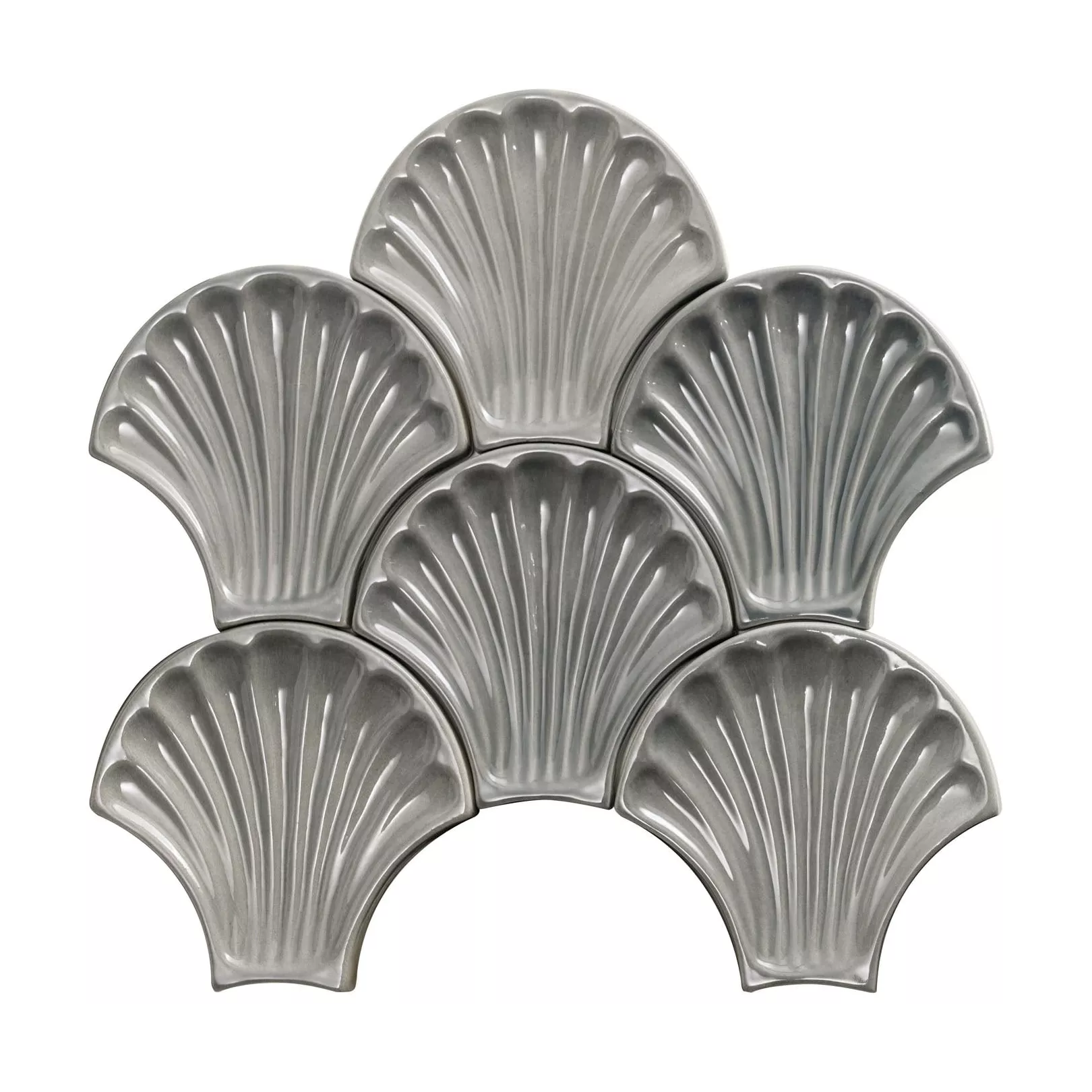 Faience Artigiana Conchiglie, coquillage 15x15,5cm (10couleurs)