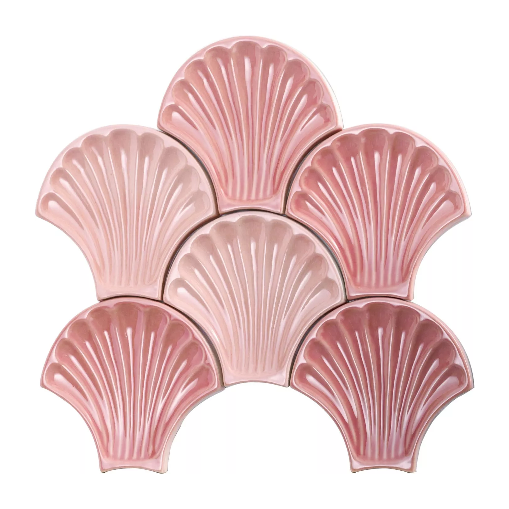 Faience Artigiana Conchiglie, coquillage 15x15,5cm (10couleurs)
