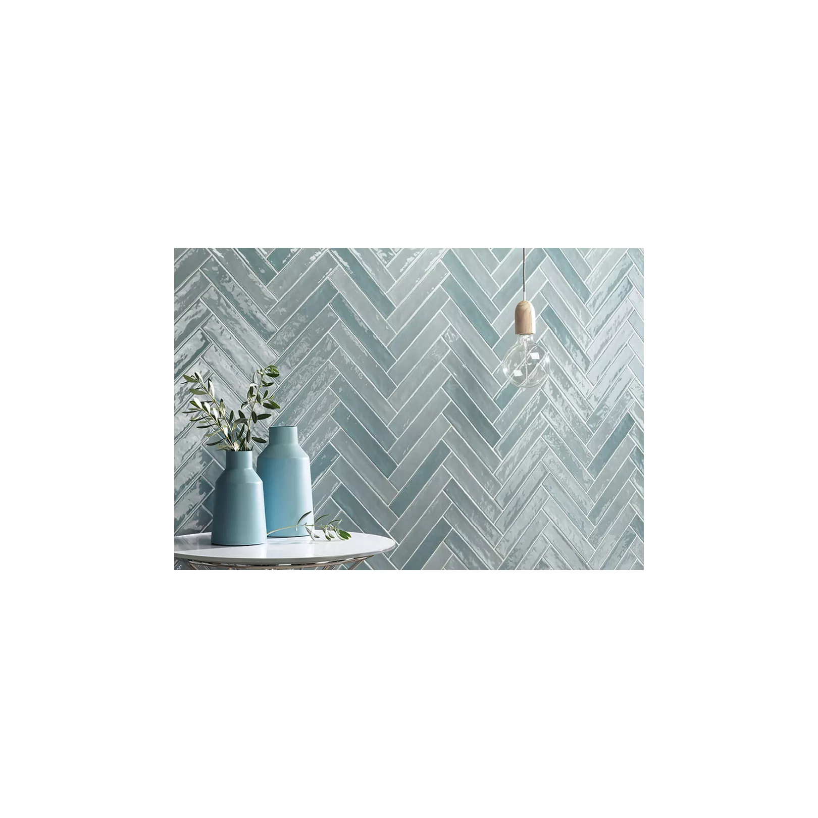 Carrelage mural faïence Piastrella Mix 25x5cm (8 couleurs)