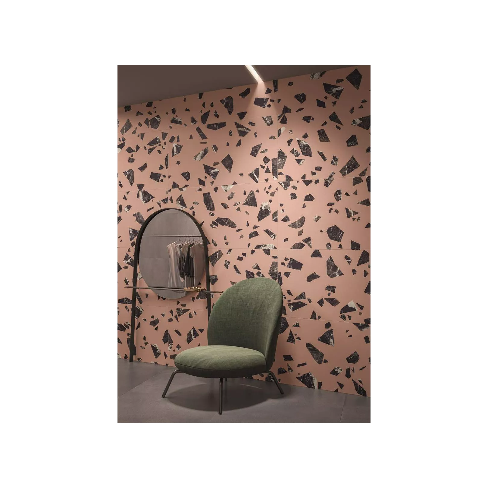 Carreau Terrazzo Medley Rock (6 couleurs, 3 formats)