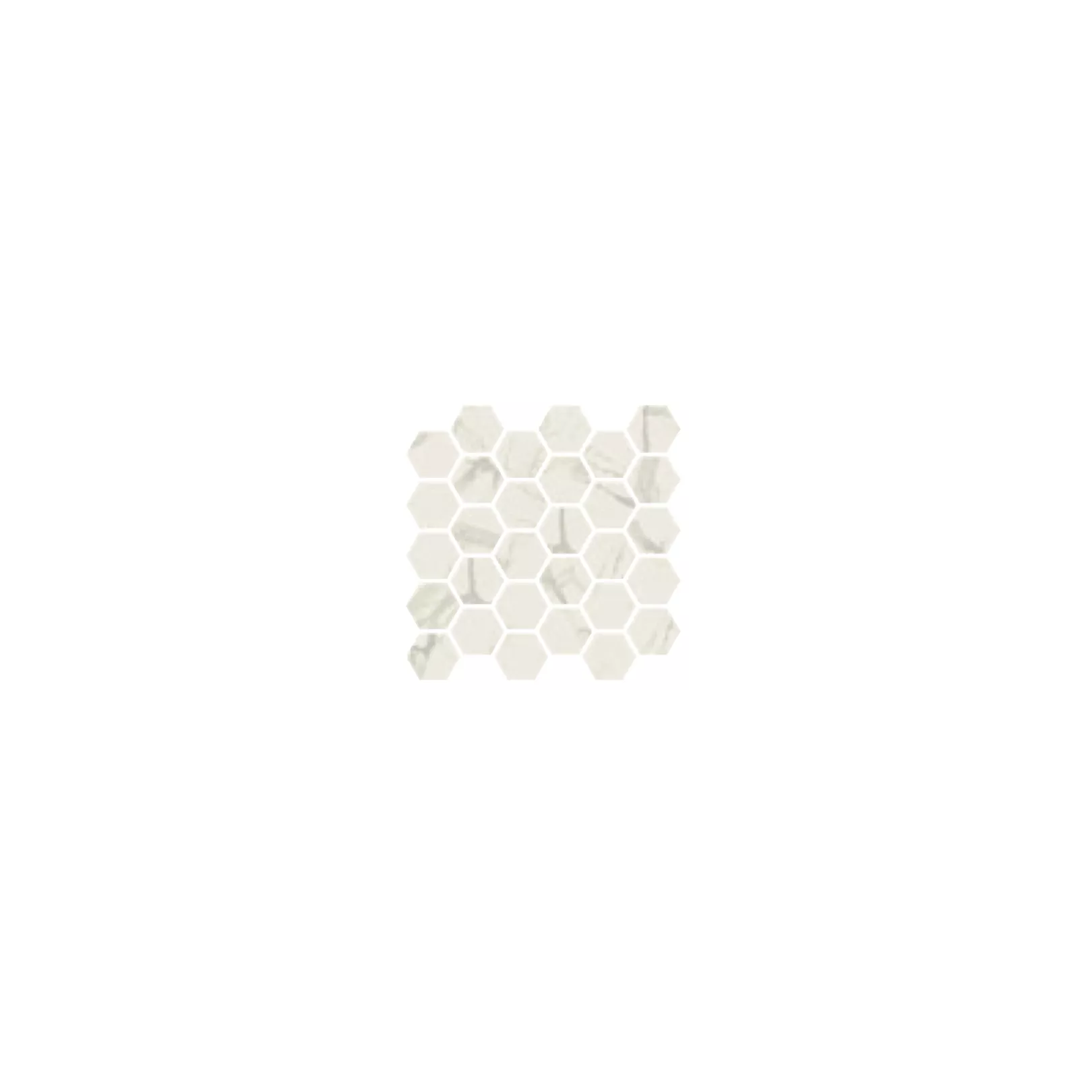 Carrelage grès cérame effet marbre Marmorea Bianco Statuario