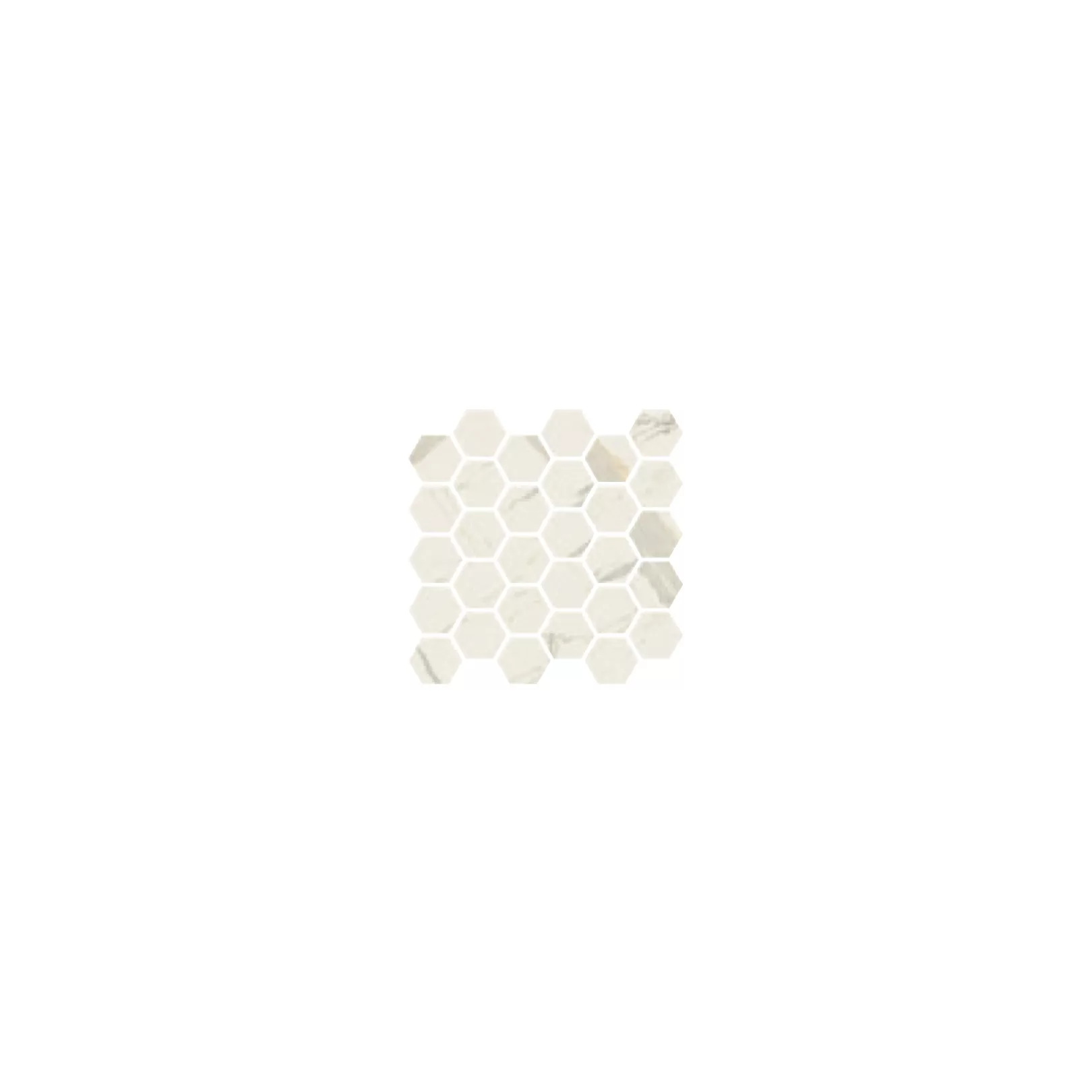 Carrelage grès cérame effet marbre Marmorea Bianco Calacatta