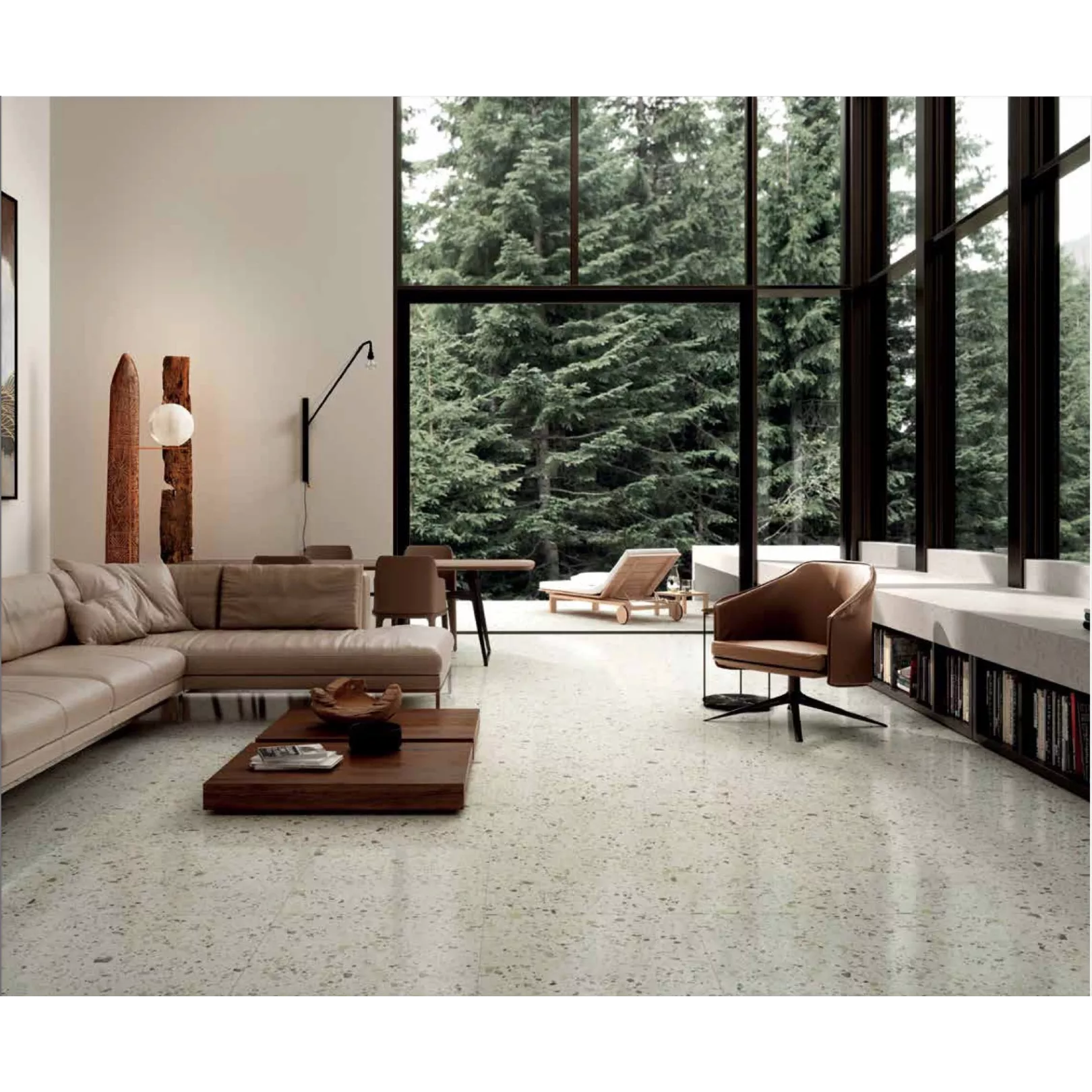 Carrelage grès cérame effet terrazzo Venice Villa Colors (4 formats, 5 couleurs,  3 finitions)