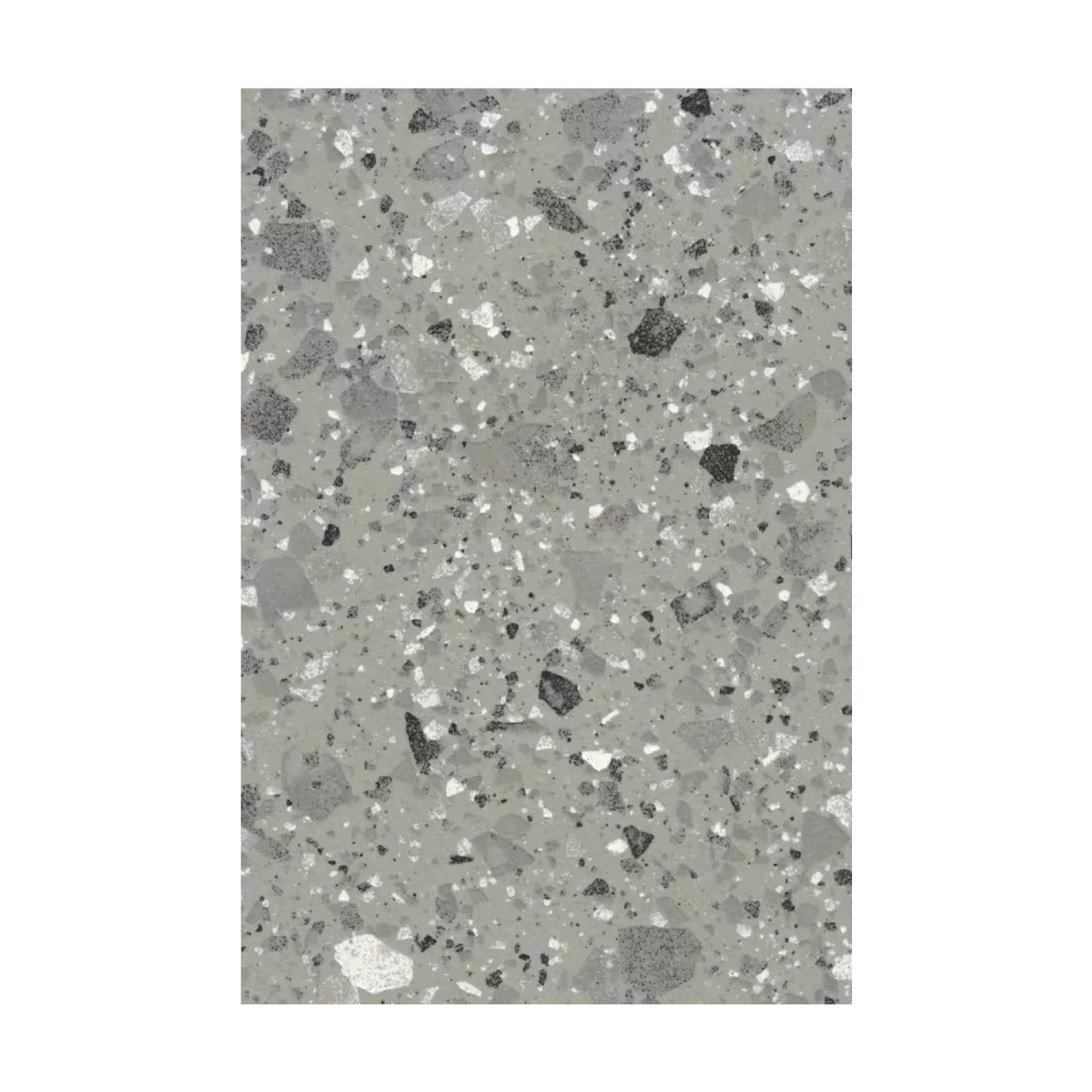 Carrelage grès cérame effet terrazzo Venice Villa Graphite (6 couleurs, 4 formats, 3 finitions)