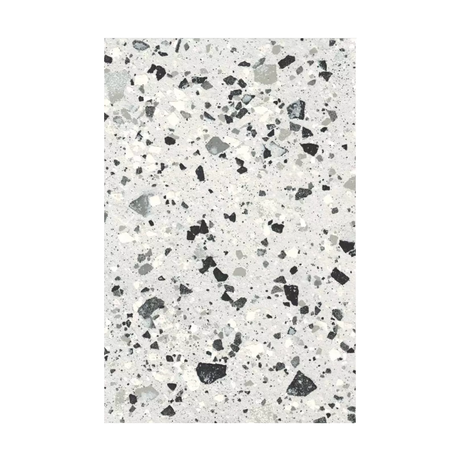 Carrelage grès cérame effet terrazzo Venice Villa Graphite (6 couleurs, 4 formats, 3 finitions)