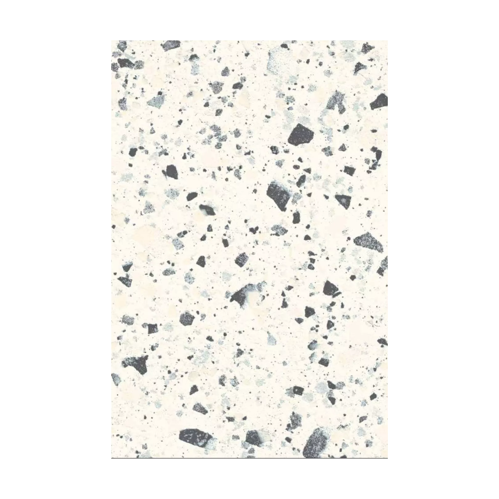 Carrelage grès cérame effet terrazzo Venice Villa Graphite (6 couleurs, 4 formats, 3 finitions)