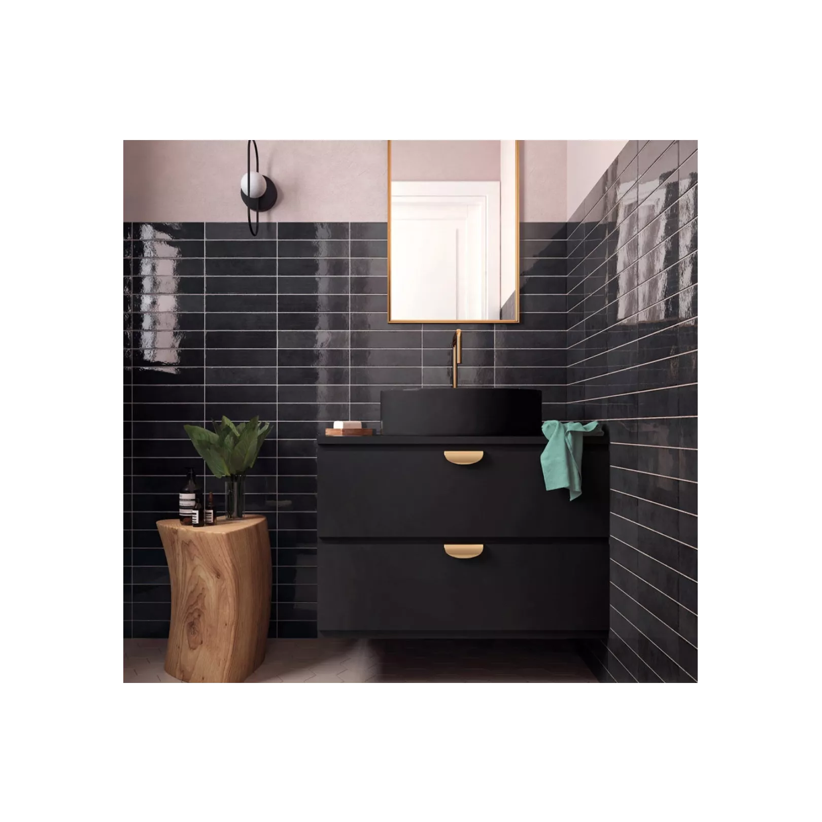 Carrelage mural faïence Tribeca (10 couleurs, 3 formats)