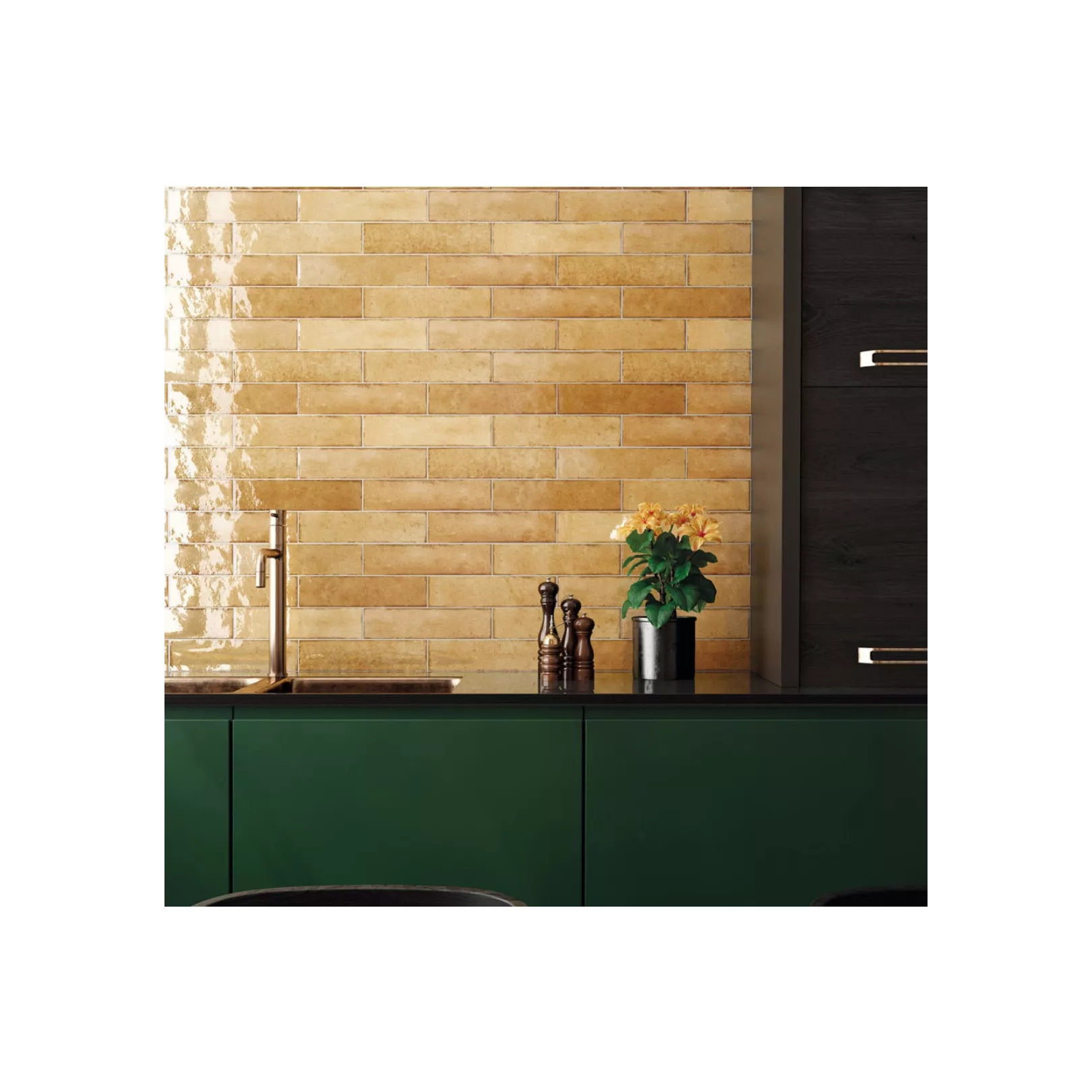 Carrelage mural faïence Tribeca (10 couleurs, 3 formats)