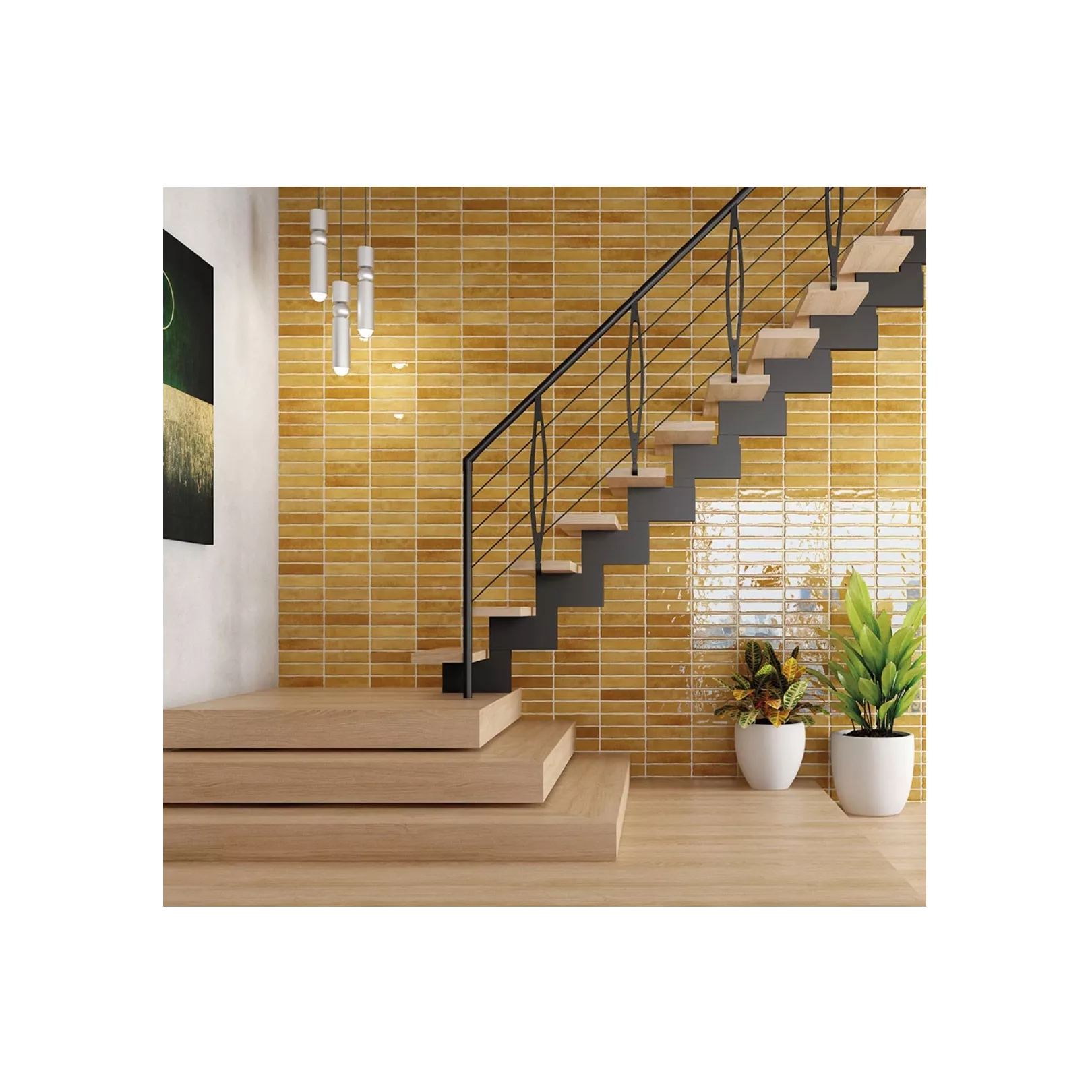 Carrelage mural faïence Tribeca (10 couleurs, 3 formats)