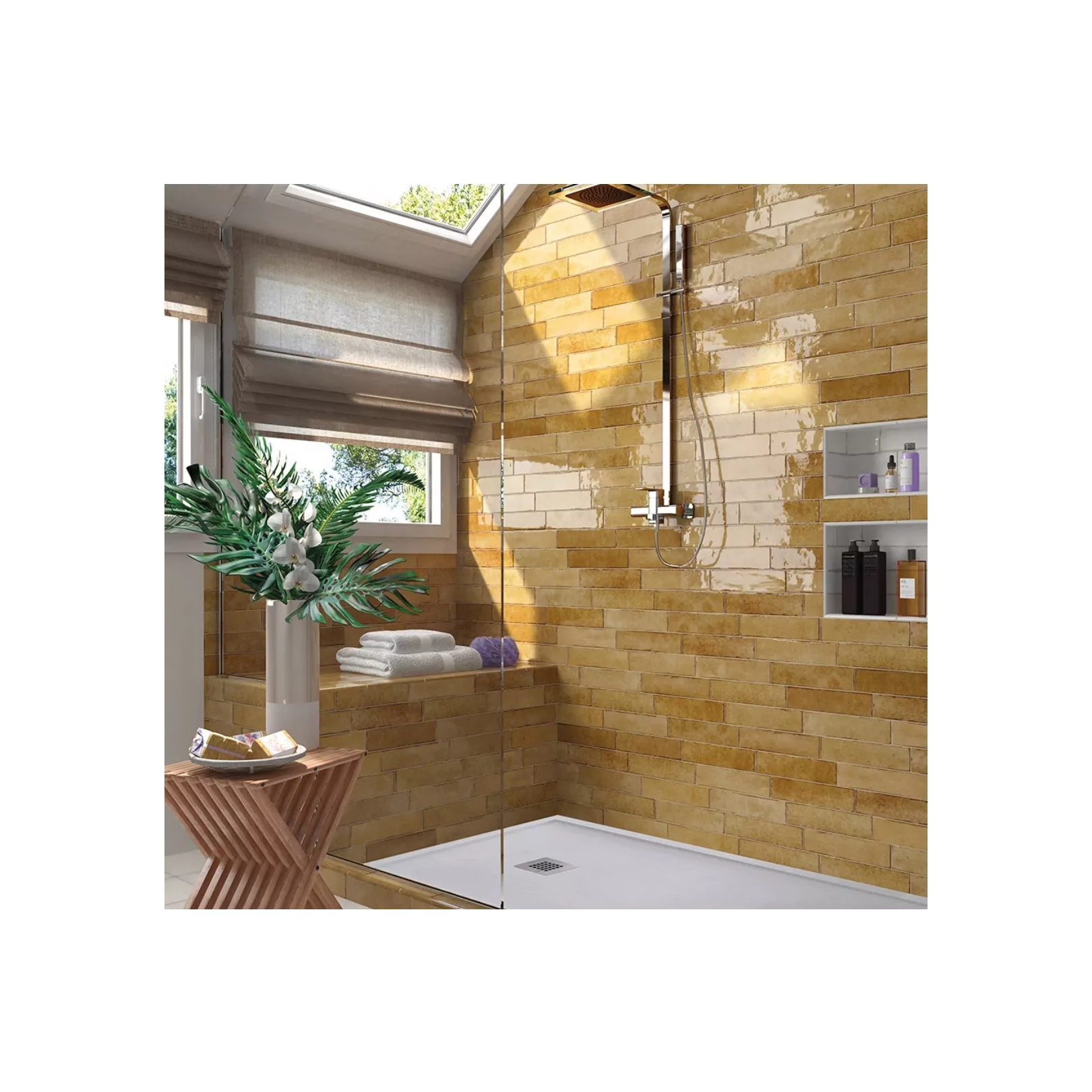 Carrelage mural faïence Tribeca (10 couleurs, 3 formats)
