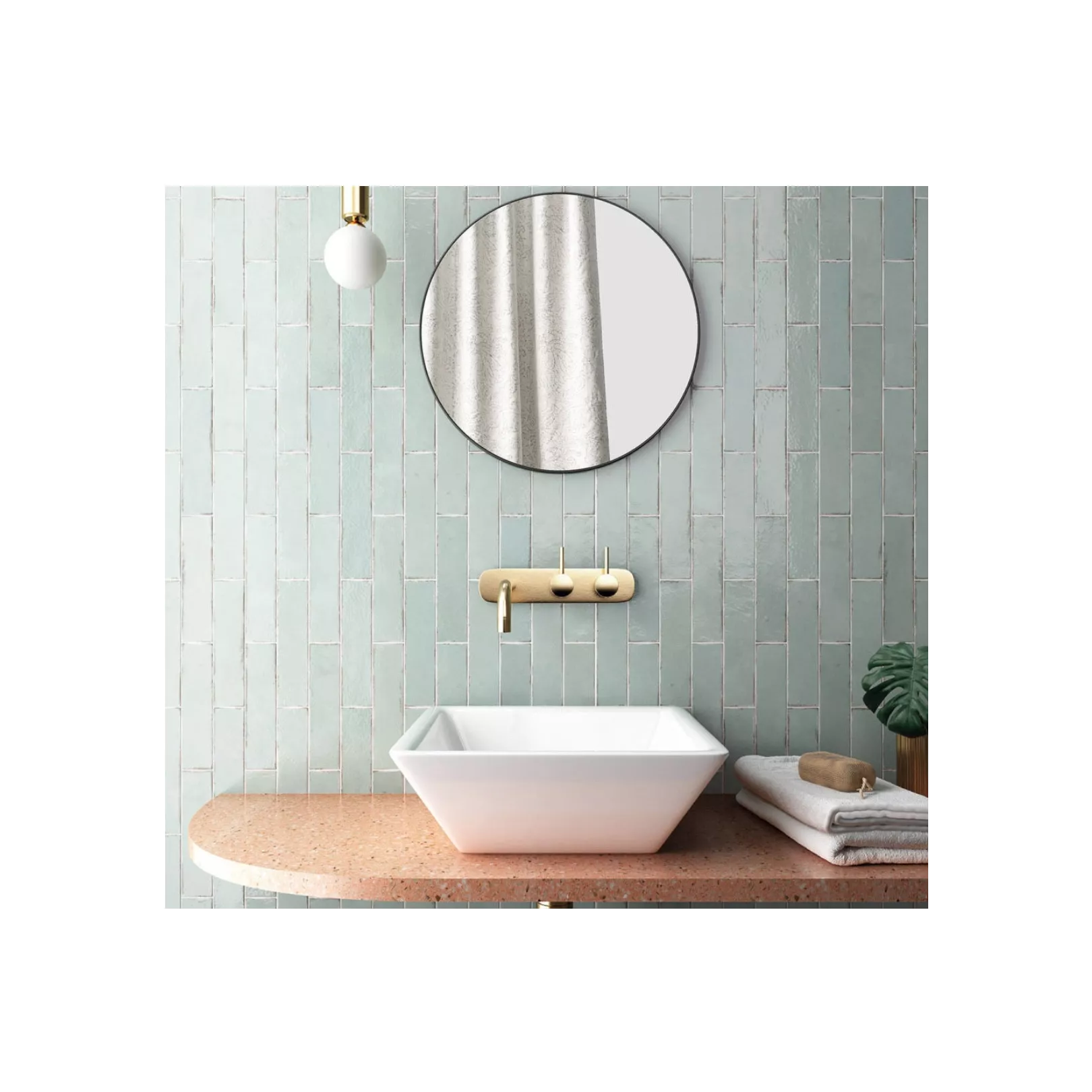Carrelage mural faïence Tribeca (10 couleurs, 3 formats)