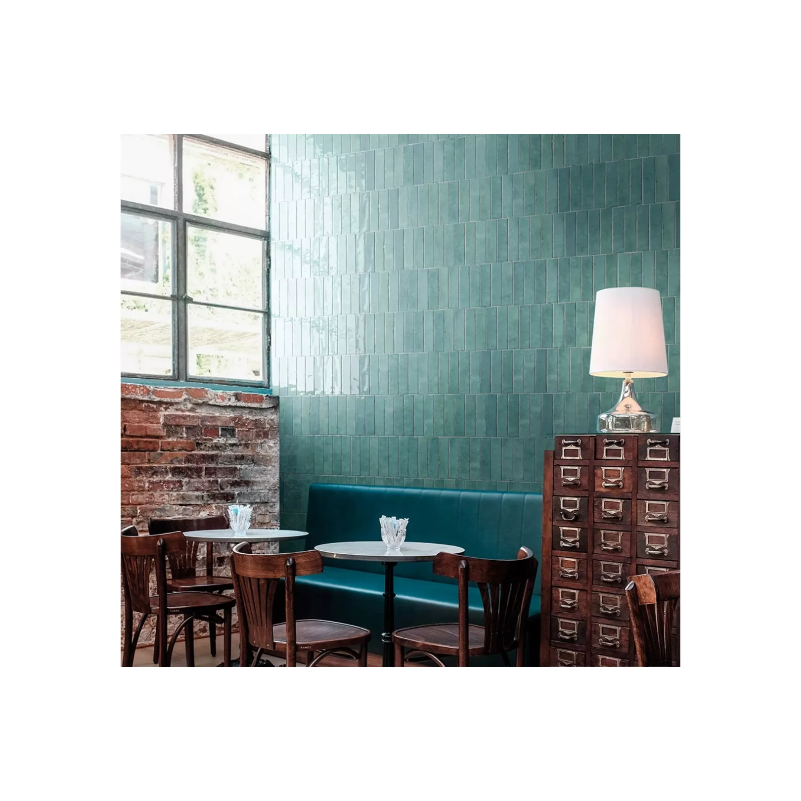 Carrelage mural faïence Tribeca (10 couleurs, 3 formats)