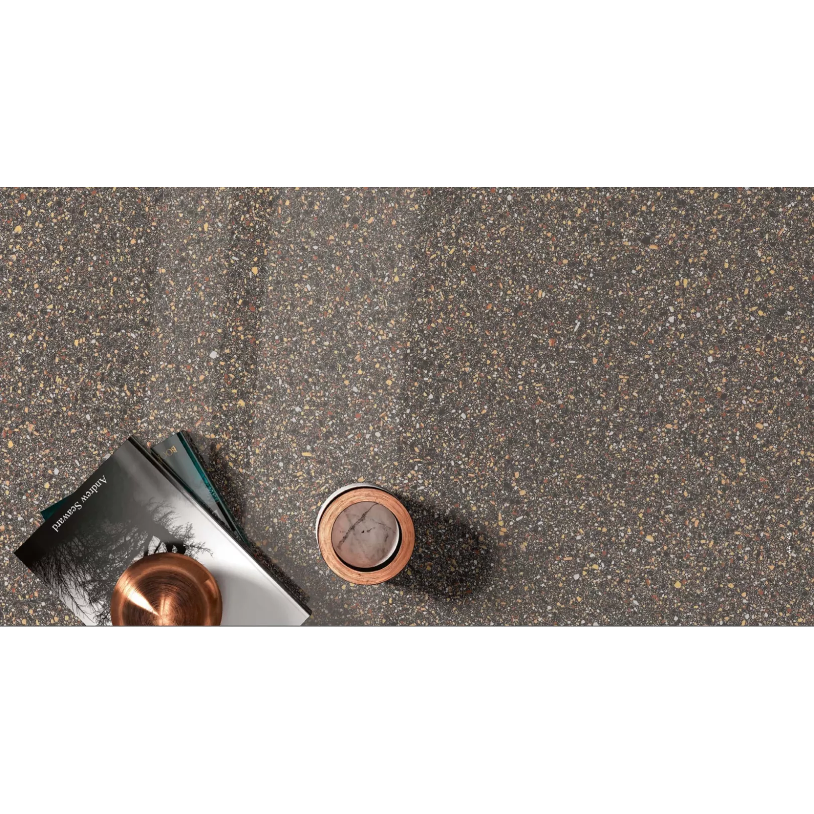 Carrelage grès cérame effet terrazzo Venice Rialto (8 couleurs, 4 formats, 3 finitions)
