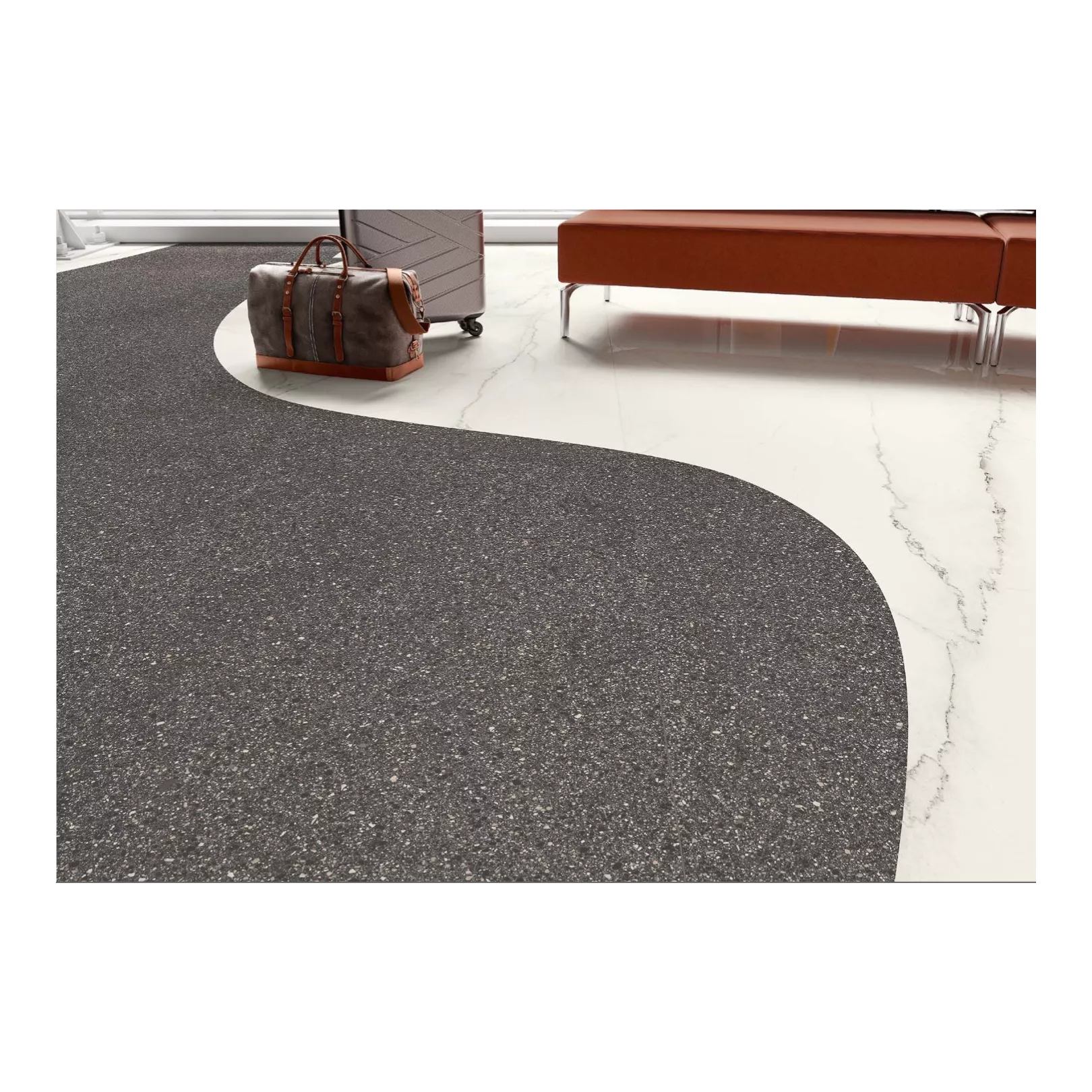 Carrelage grès cérame effet terrazzo Venice Rialto (8 couleurs, 4 formats, 3 finitions)