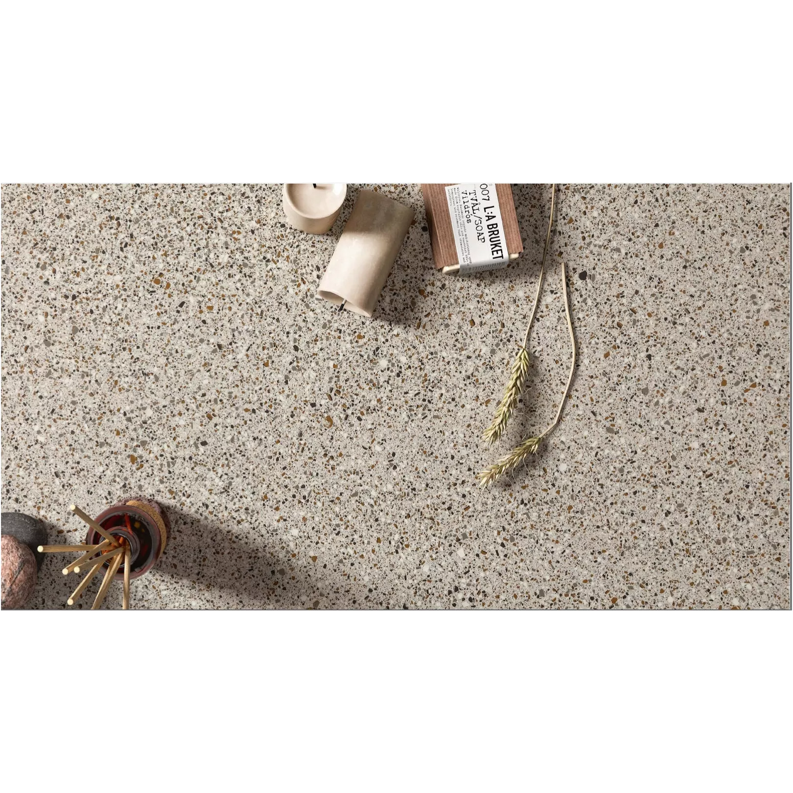 Carrelage grès cérame effet terrazzo Palladio (6 couleurs, 2 formats, 2 finitions)