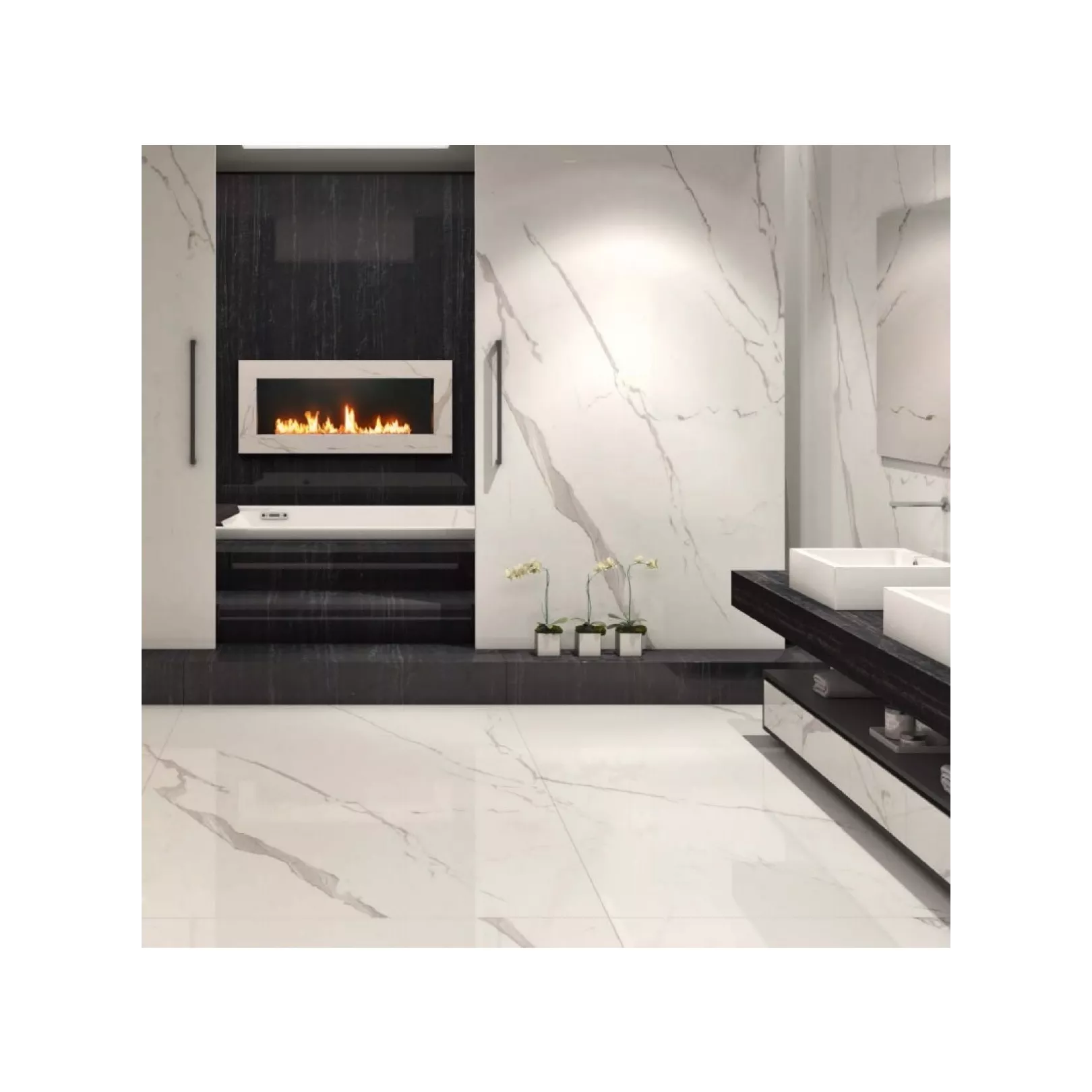 Grès Cérame MF Marmi Extra White