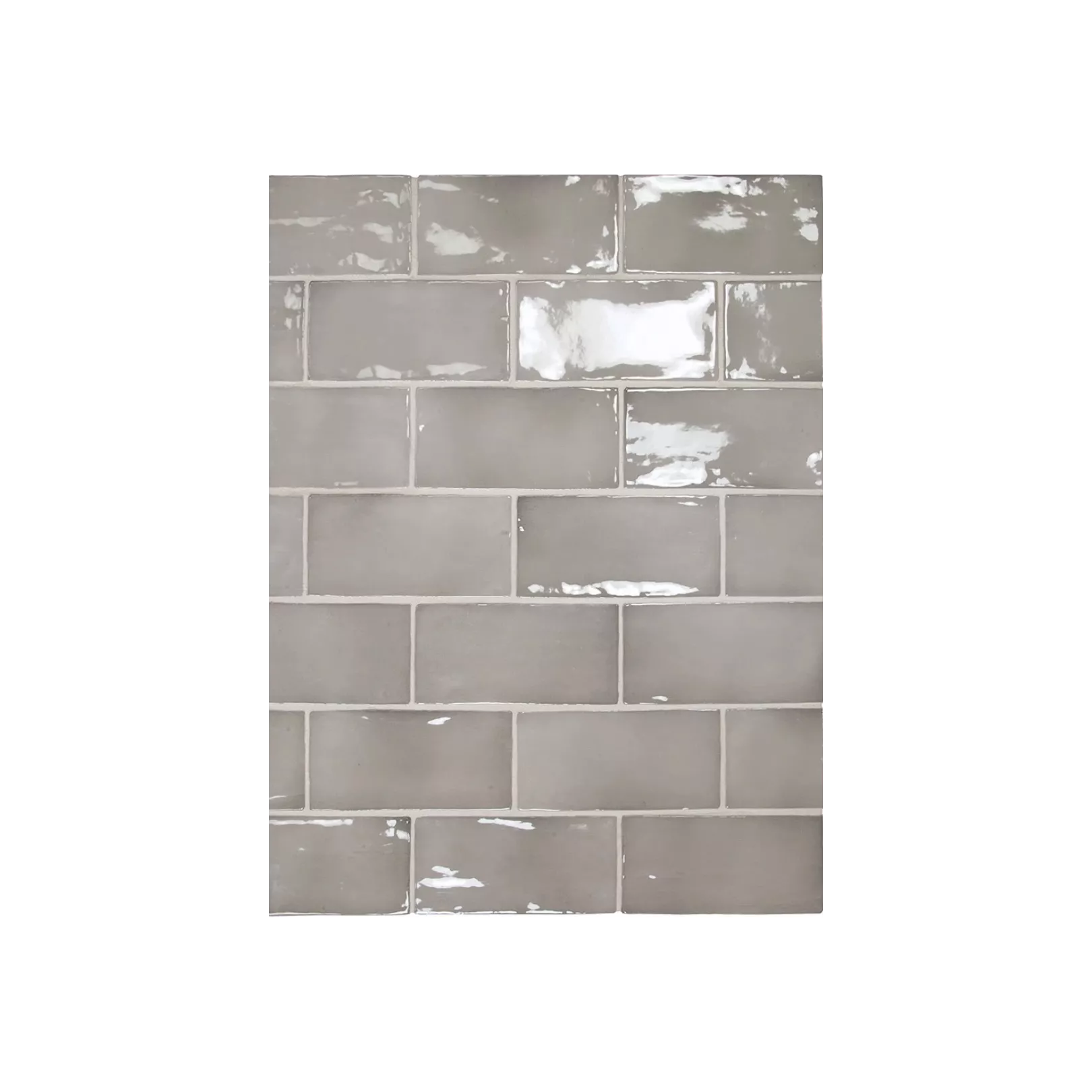 faience MANACOR Mercury Grey 15x7,5cm
