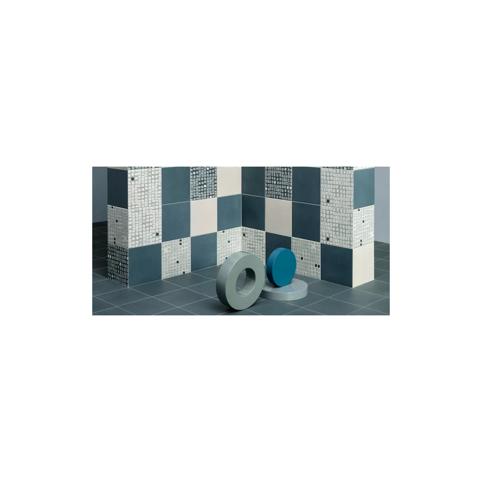 Grès cérame Cosmic Blanc Plus, poli, 100x100x0,6cm