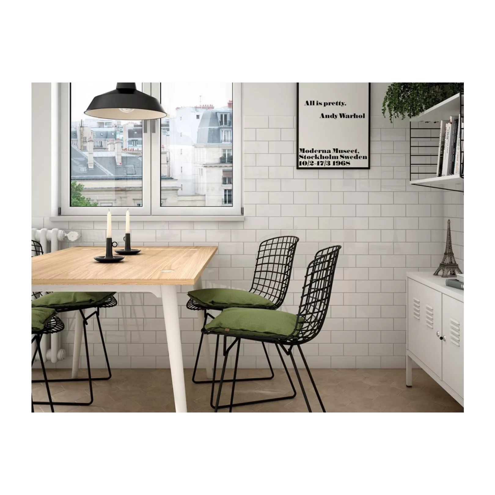 Carrelage mural faïence Evolution (11 couleurs ,5 formats + pièces spéciales)