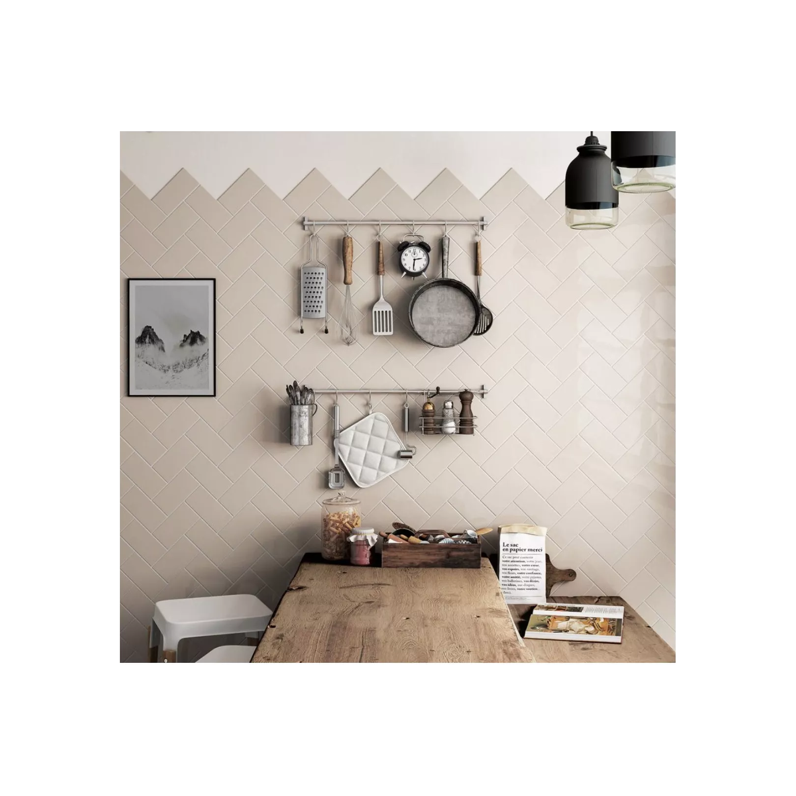 Carrelage mural faïence Evolution (11 couleurs ,5 formats + pièces spéciales)