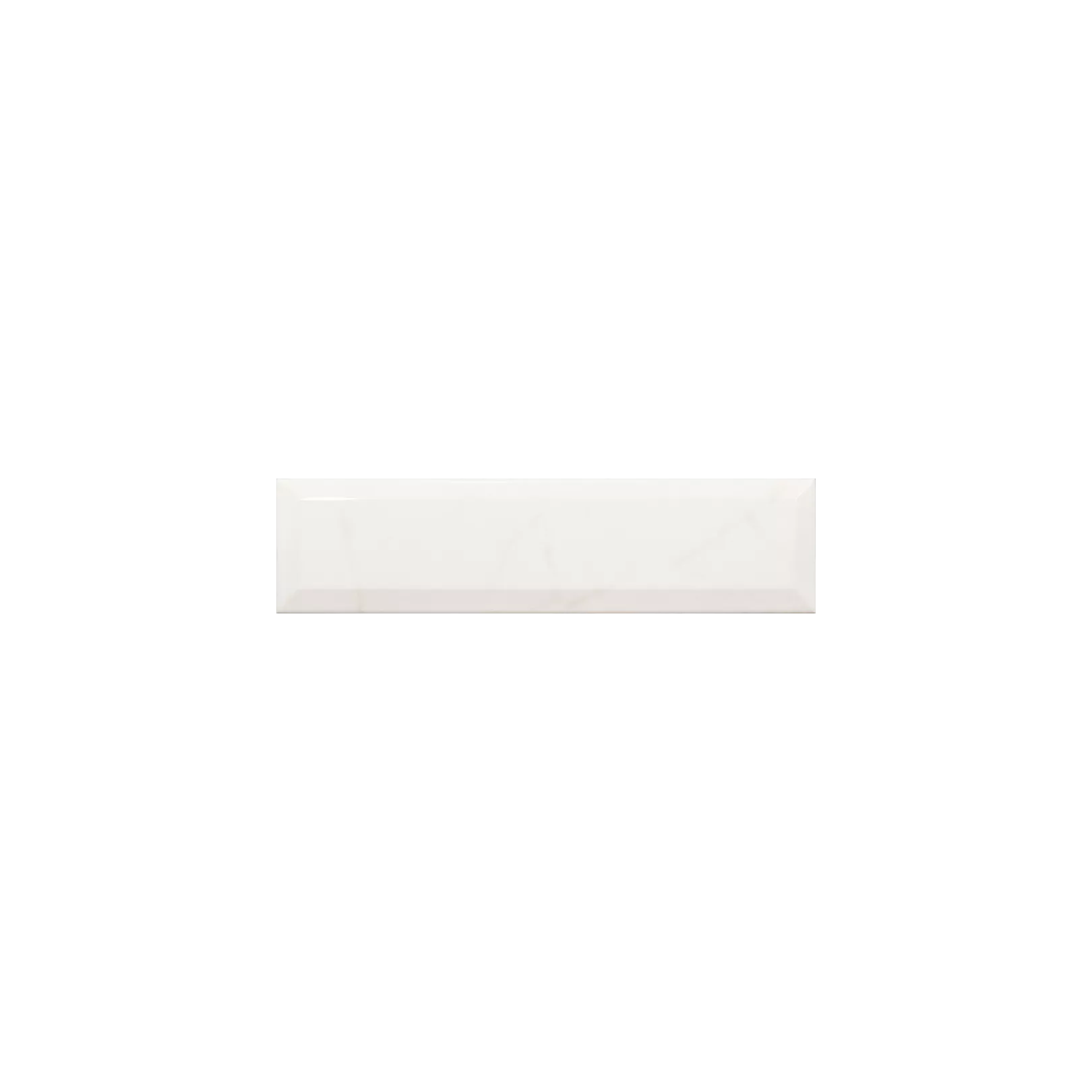 Carrelage mural faïence effet marbre blanc Carrara (2 formats + bullnose, 2 finitions)