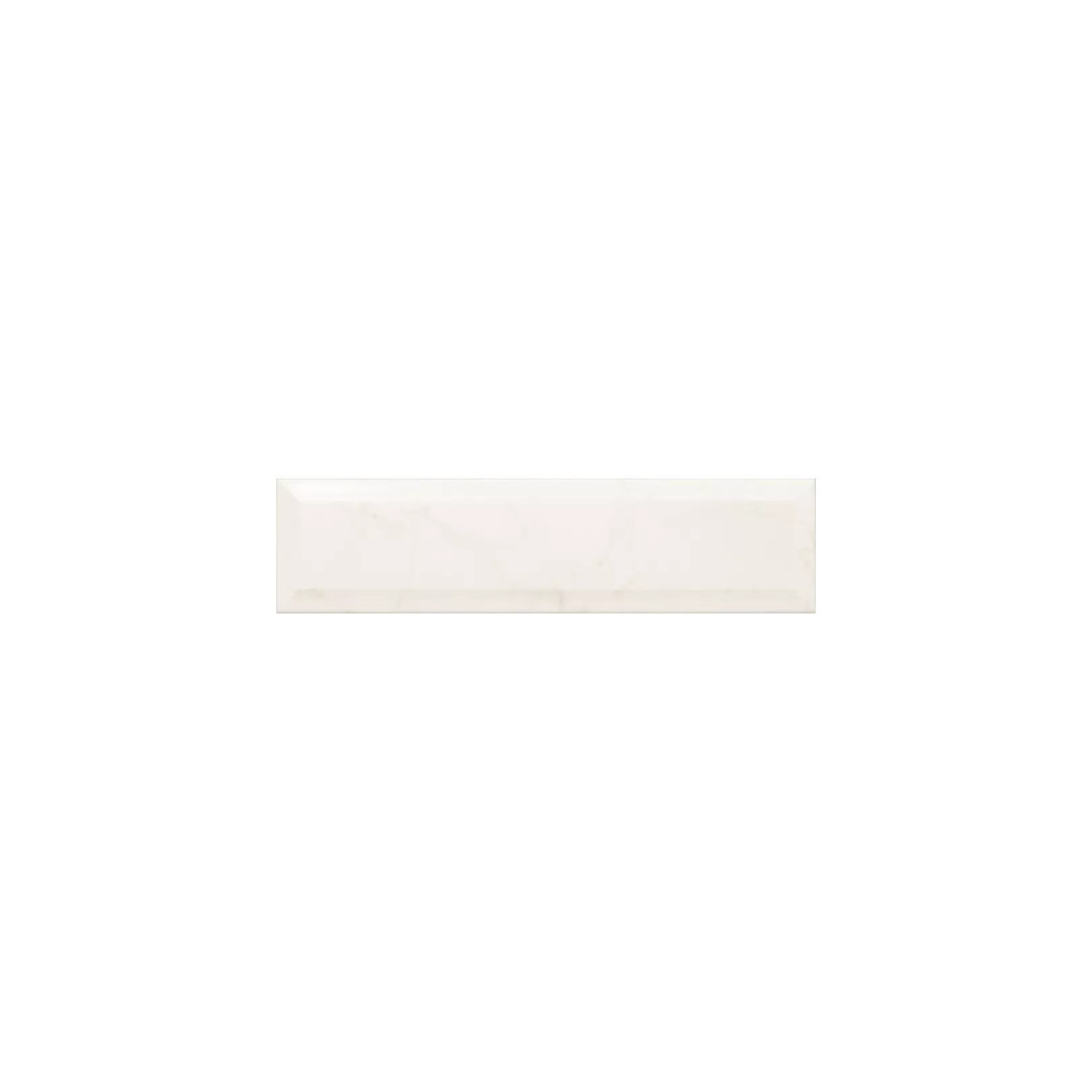 Carrelage mural faïence effet marbre blanc Carrara (2 formats + bullnose, 2 finitions)