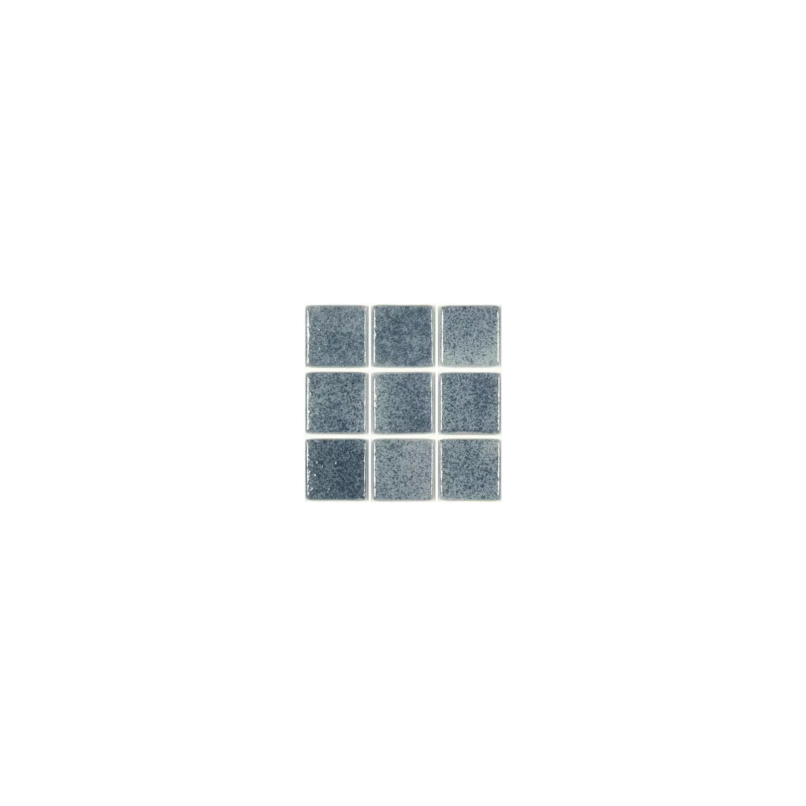 Mosaïque pâte de verre NIEBLA Hexagone 2.6x2.2cm