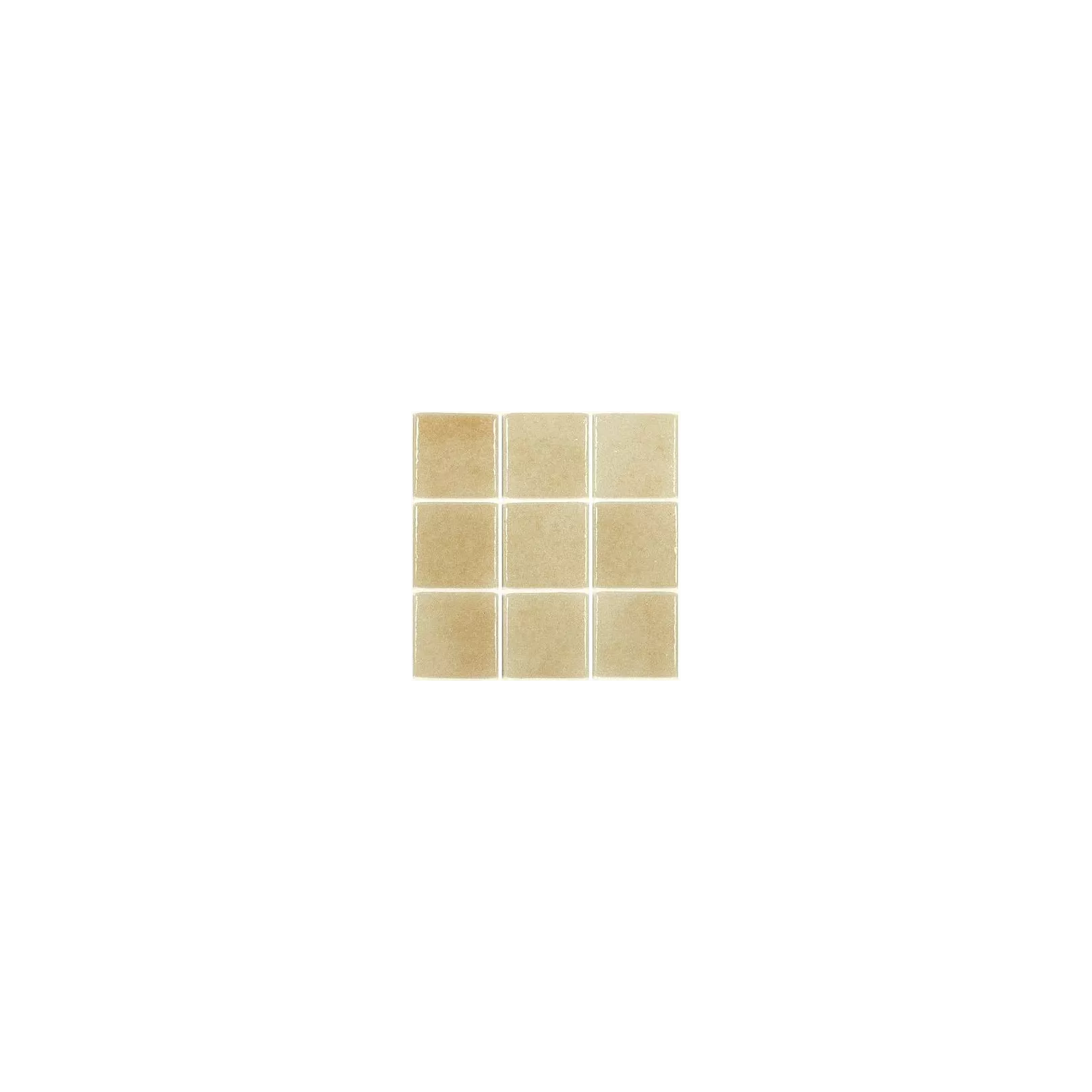 Mosaïque pâte de verre NIEBLA Hexagone 2.6x2.2cm