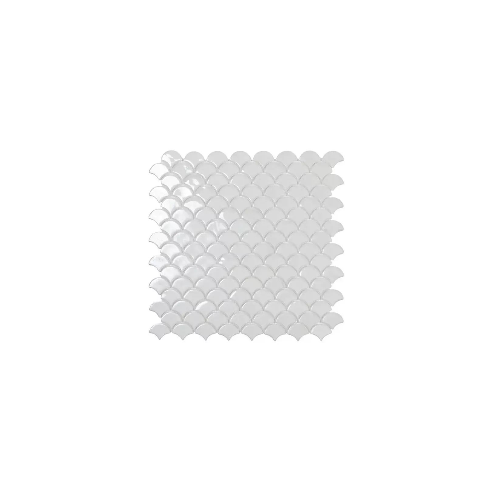 Mosaïque pâte de verre SOUL écaille 3,6x2,9cm
