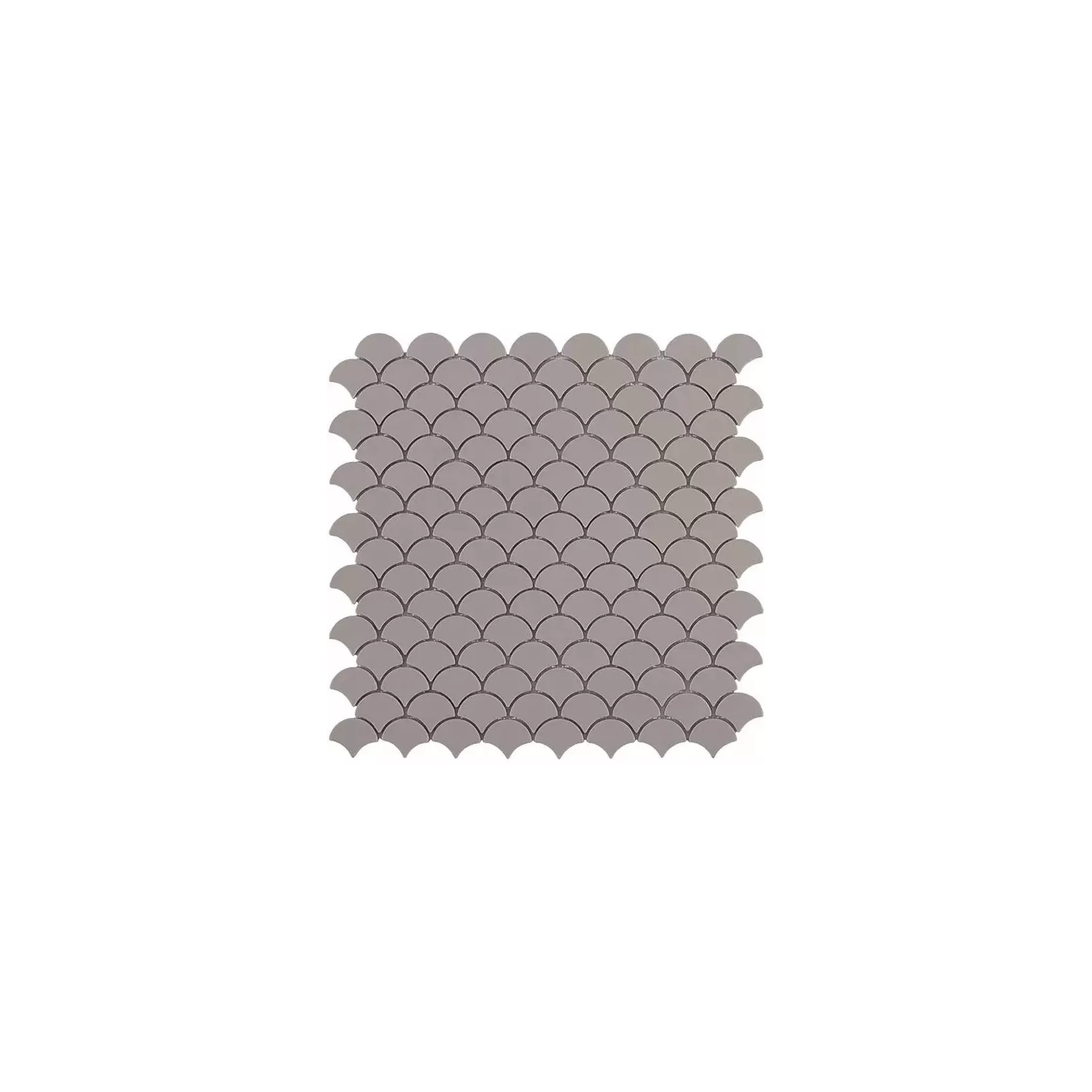 Mosaïque pâte de verre SOUL écaille 3,6x2,9cm