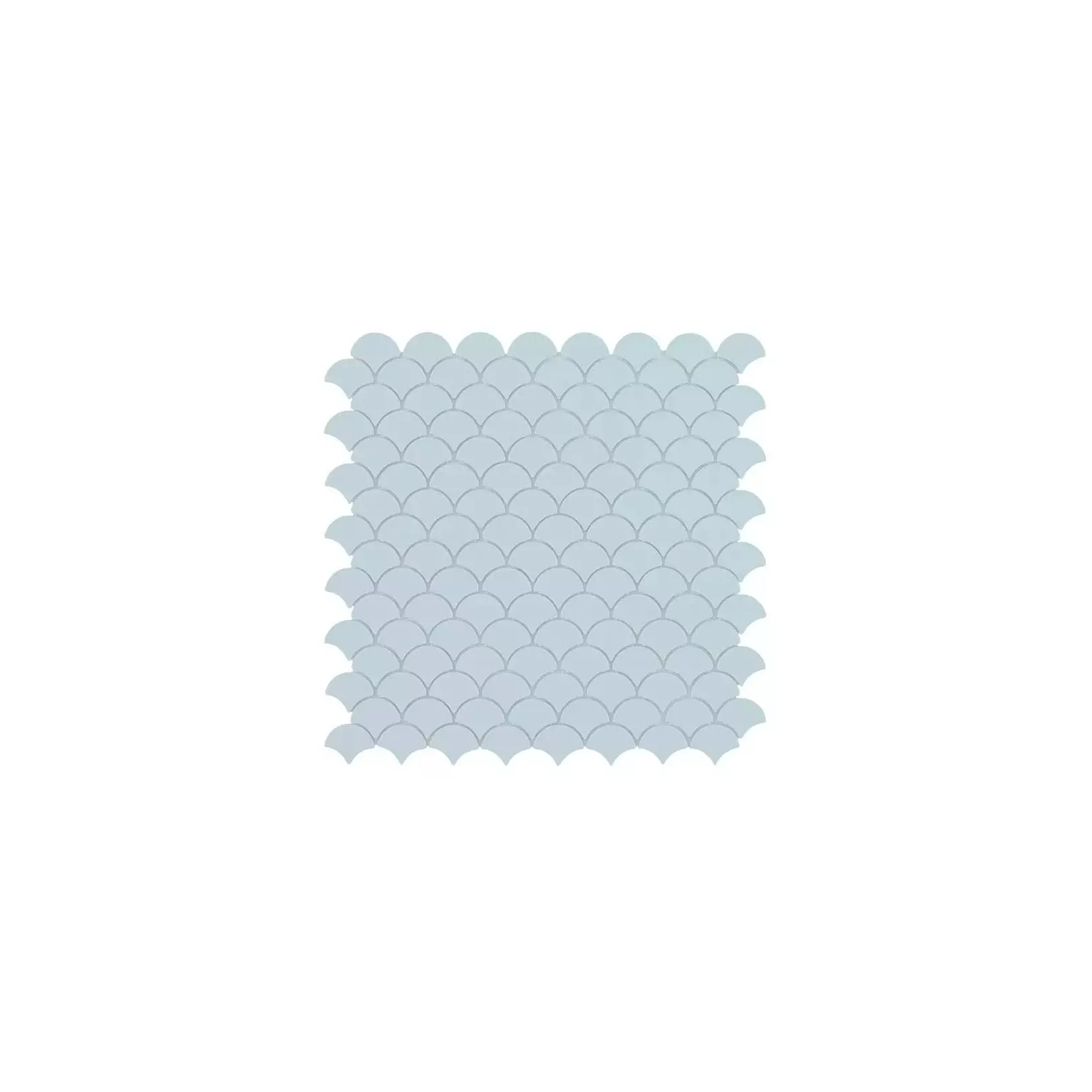 Mosaïque pâte de verre SOUL écaille 3,6x2,9cm