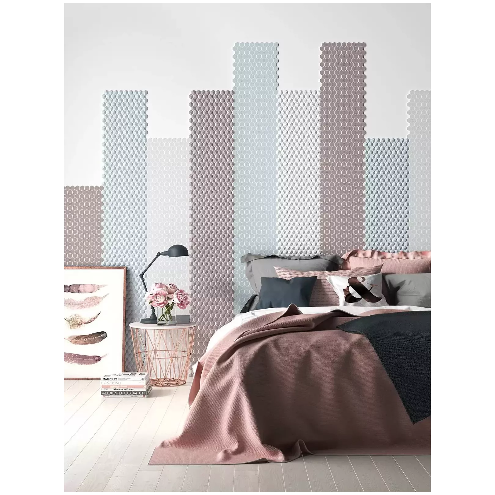 Mosaïque pâte de verre NORDIC