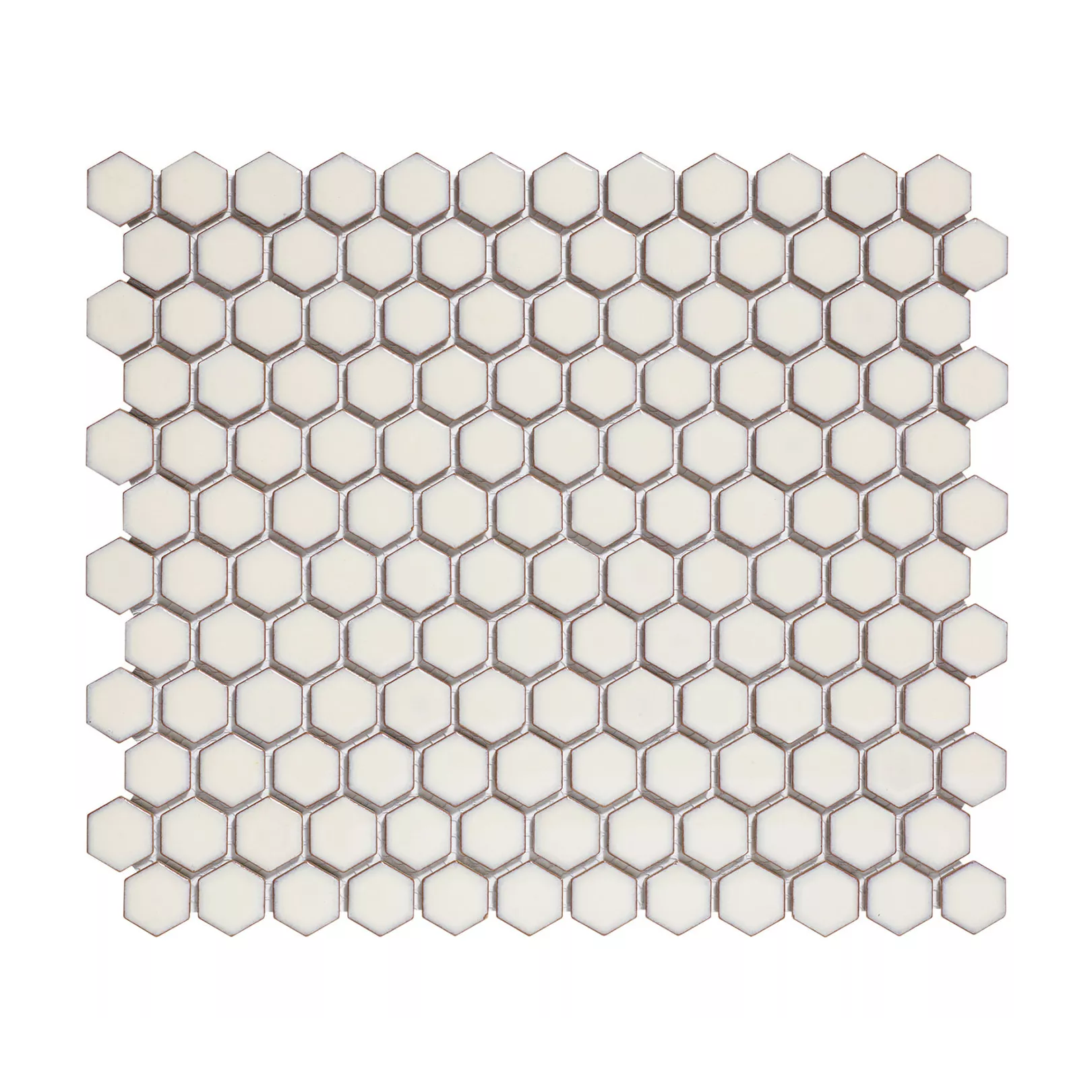 Mosaïque de grès cérame BARCELONA hexagone 2,6x2,3cm