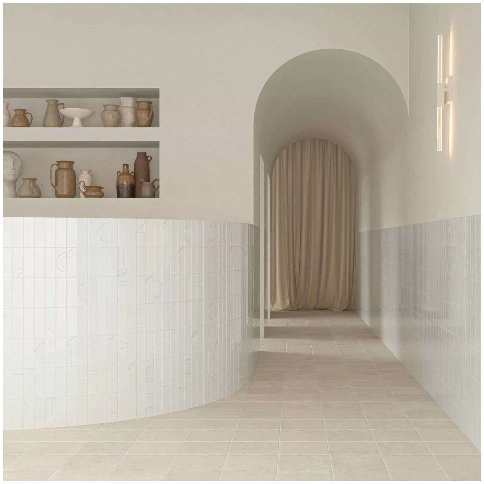 Wall tiles porcelain body HAMMER