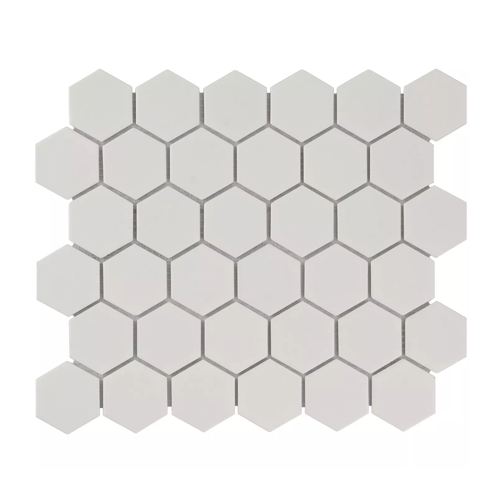 Porcelain stoneware mosaic BARCELONA hexagone 5.9x5.1cm