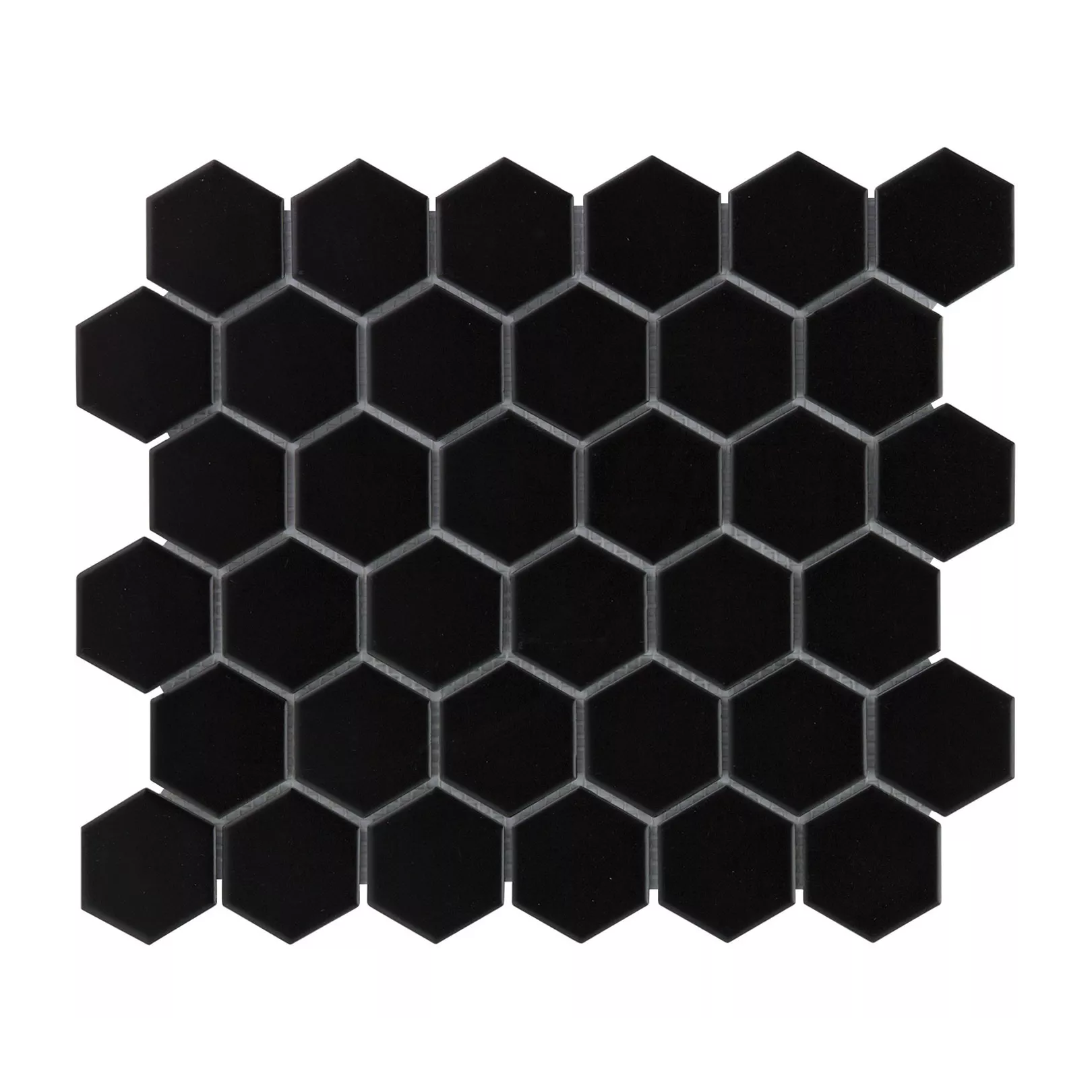 Porcelain stoneware mosaic BARCELONA hexagone 5.9x5.1cm