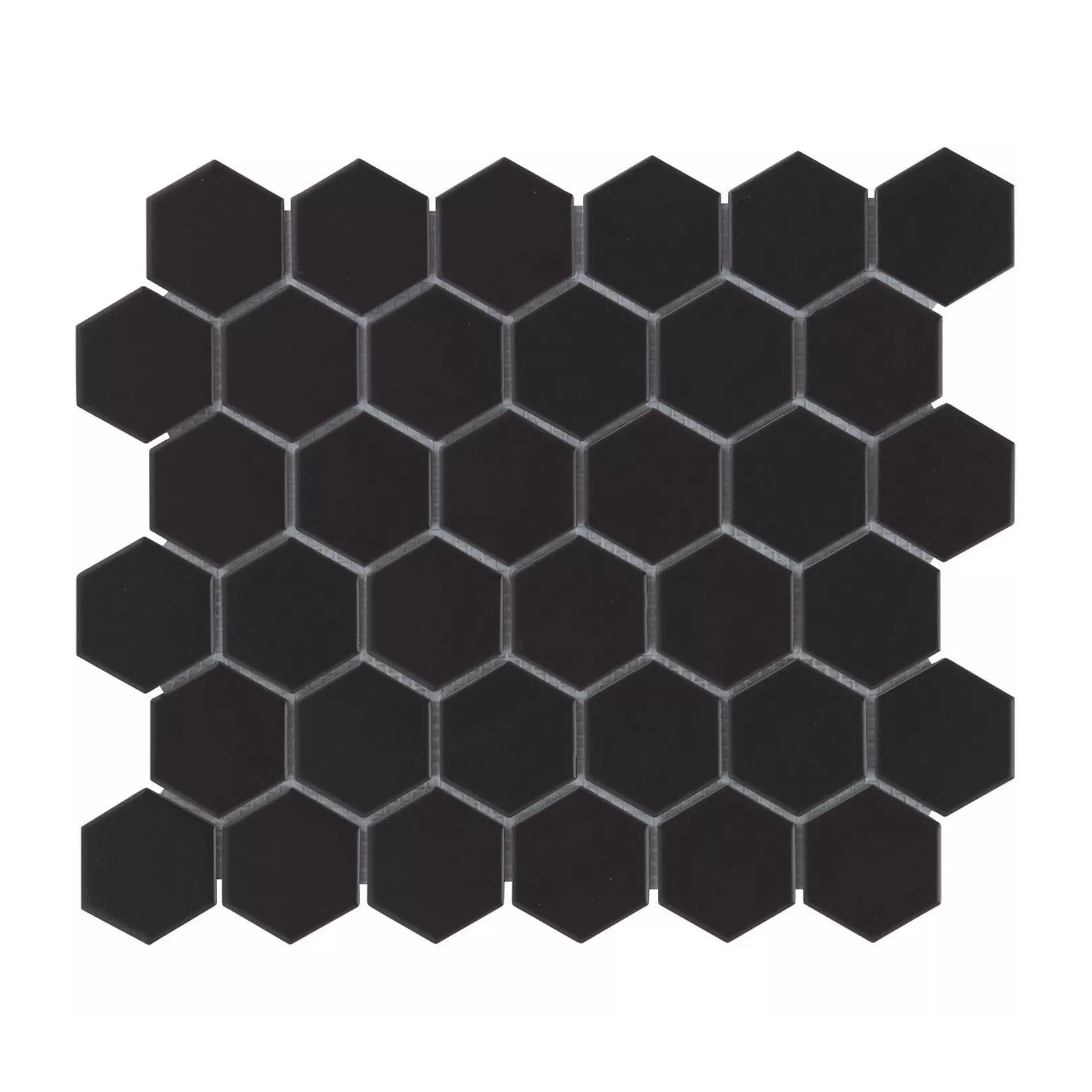 Porcelain stoneware mosaic BARCELONA hexagone 5.9x5.1cm