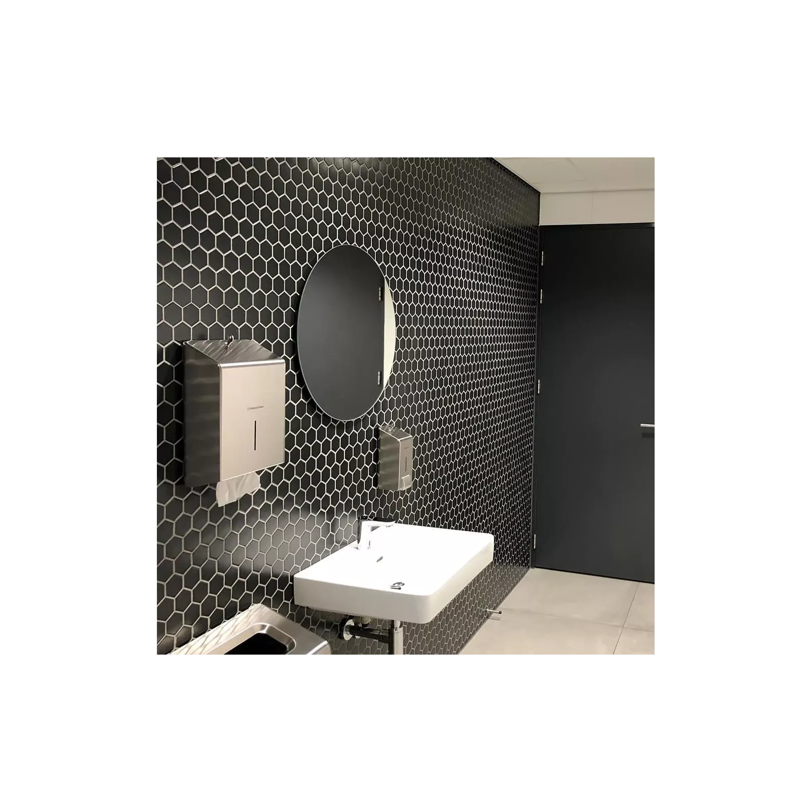 Porcelain stoneware mosaic BARCELONA hexagone 5.9x5.1cm