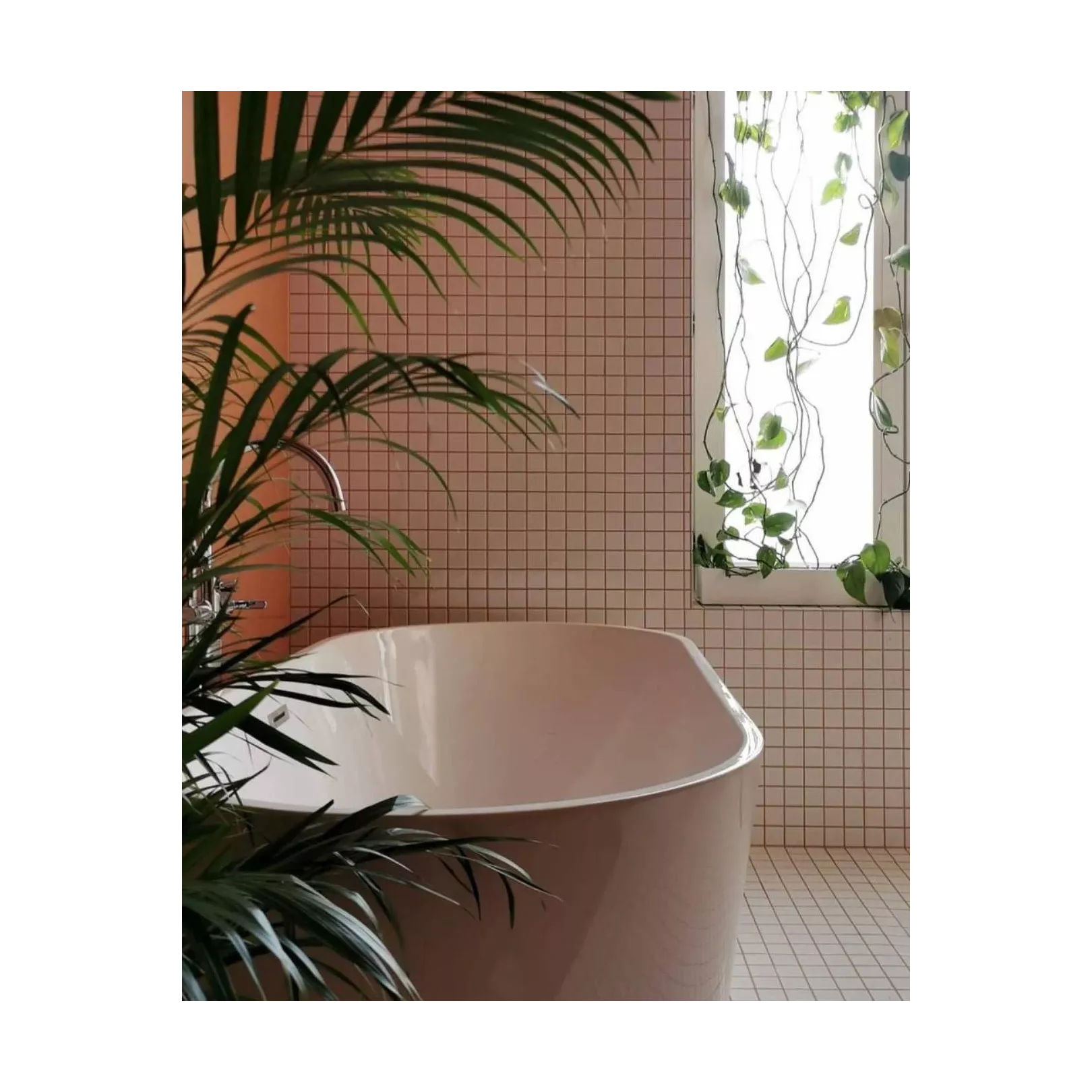 Porcelain stoneware mosaic BARCELONA Square 2,3x2,3cm