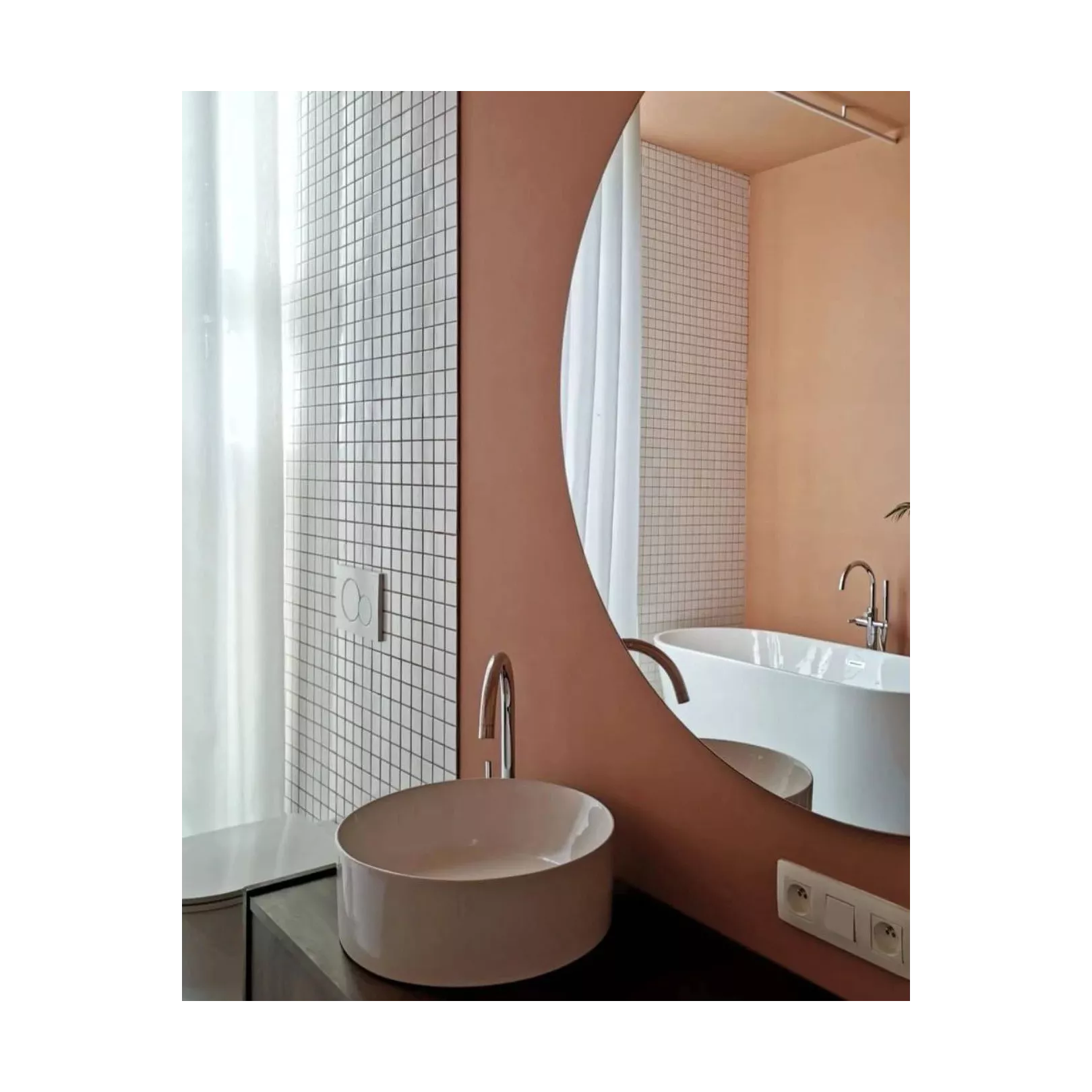 Mosaïque de grès cérame BARCELONA Carré 2,3x2,3cm