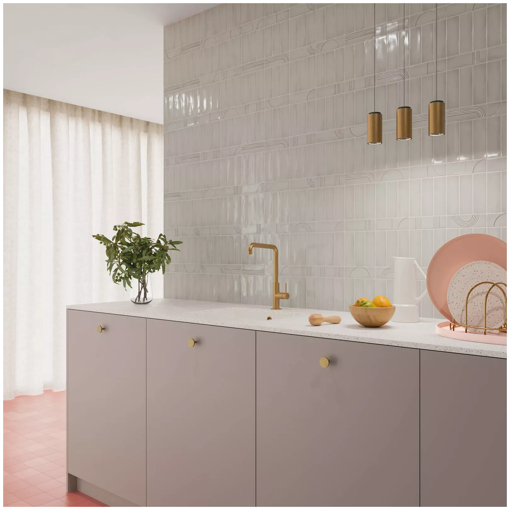 Wall tiles porcelain body GLOW